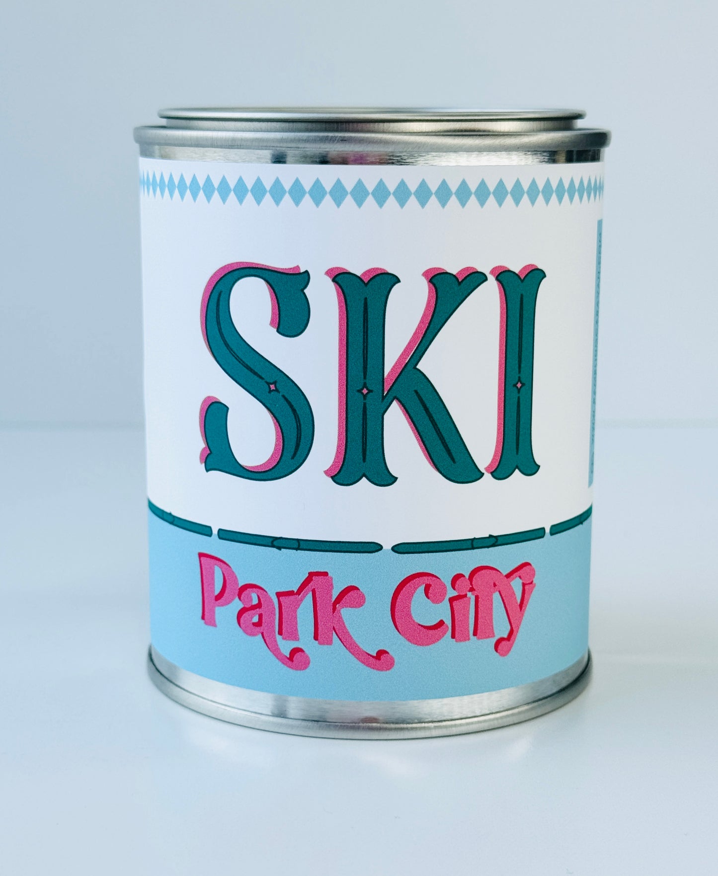 Ski Park City - Paint Tin Candle