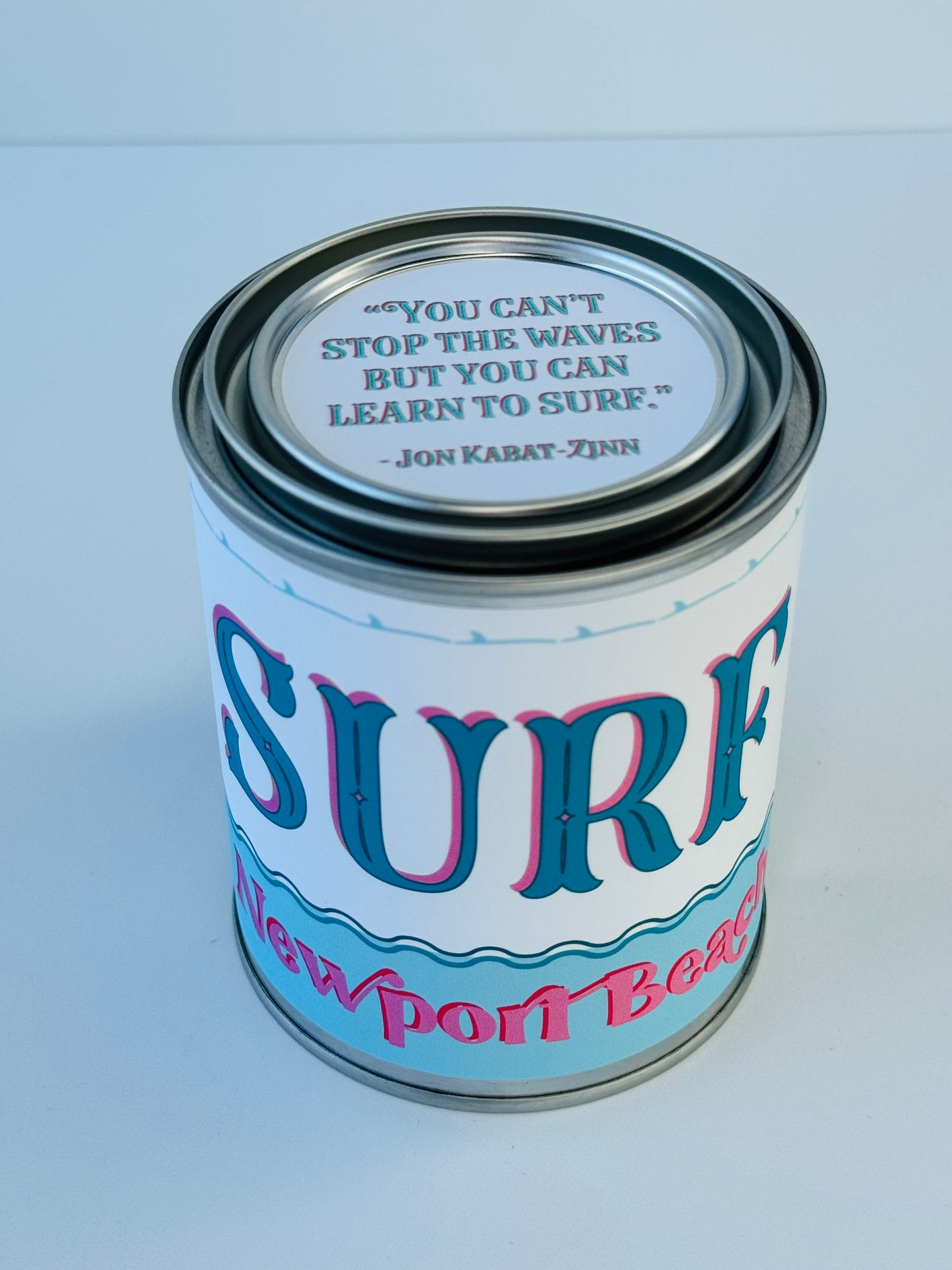 Surf Newport Beach - Paint Tin Candle