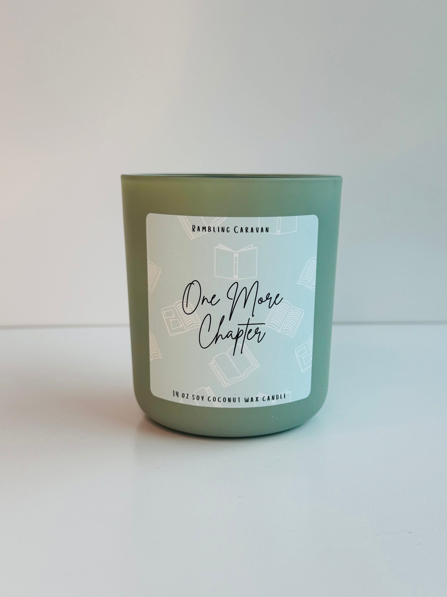 One More Chapter Candle | 14 oz Soy Coconut Wax | Hand Poured | Small Batch