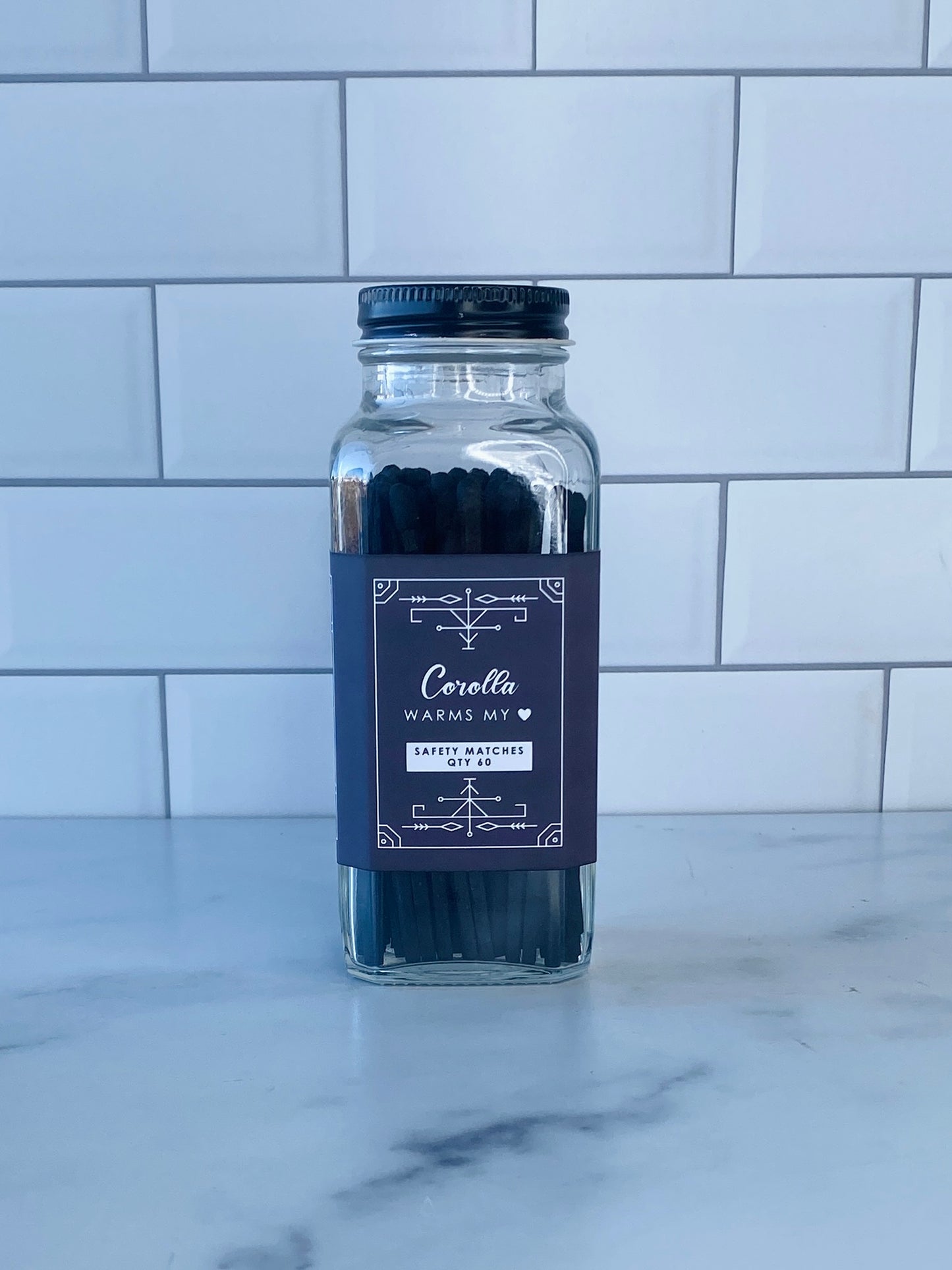 Corolla Safety Matches - Corolla Warms My Heart