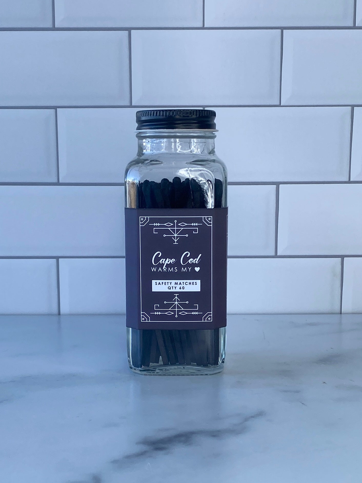 Cape Cod Safety Matches - Cape Cod Warms My Heart