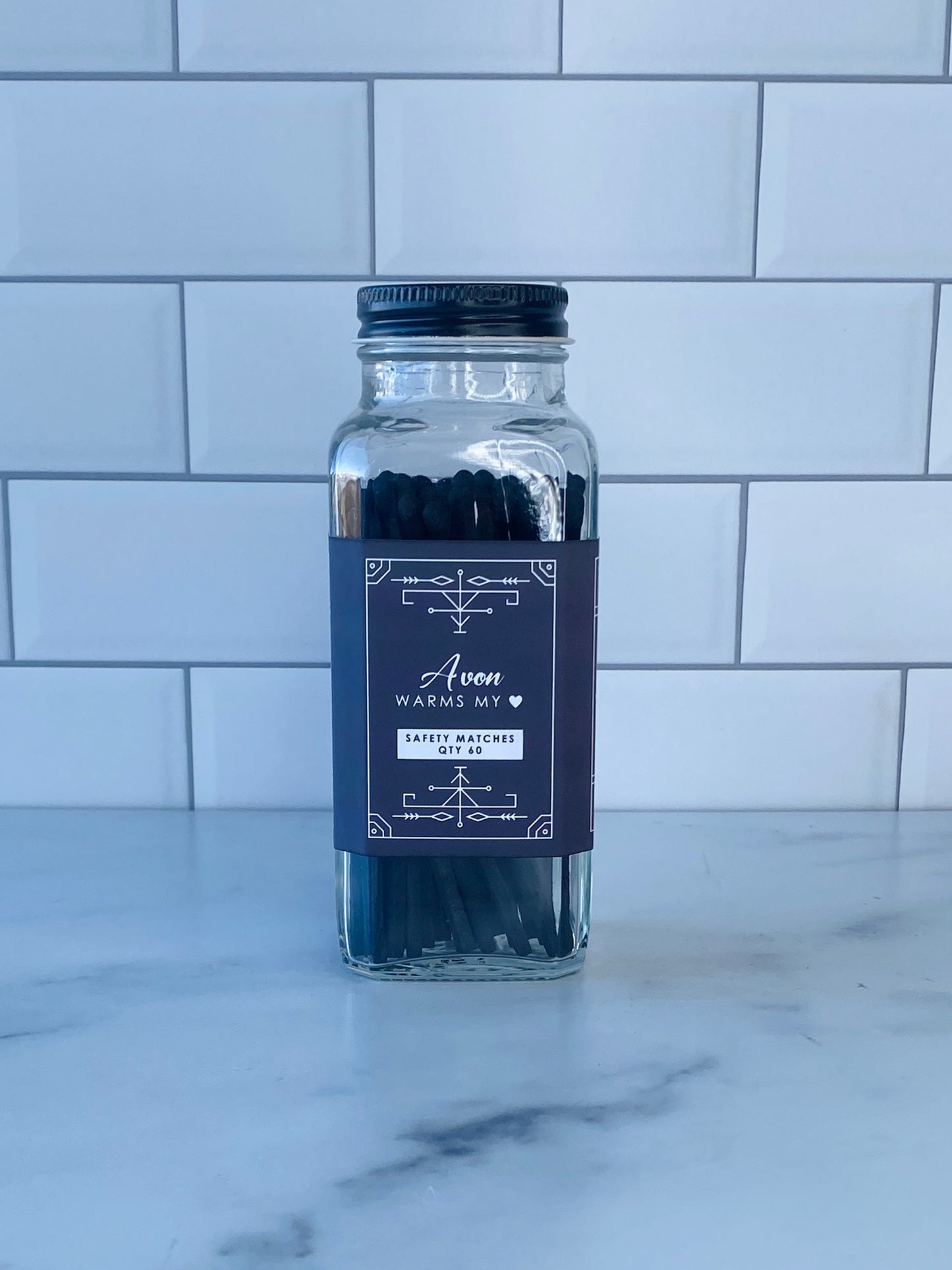 Avon Safety Matches - Avon Warms My Heart