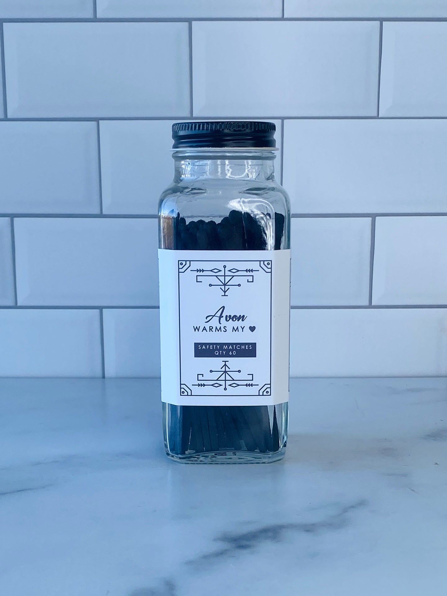 Avon Safety Matches - Avon Warms My Heart