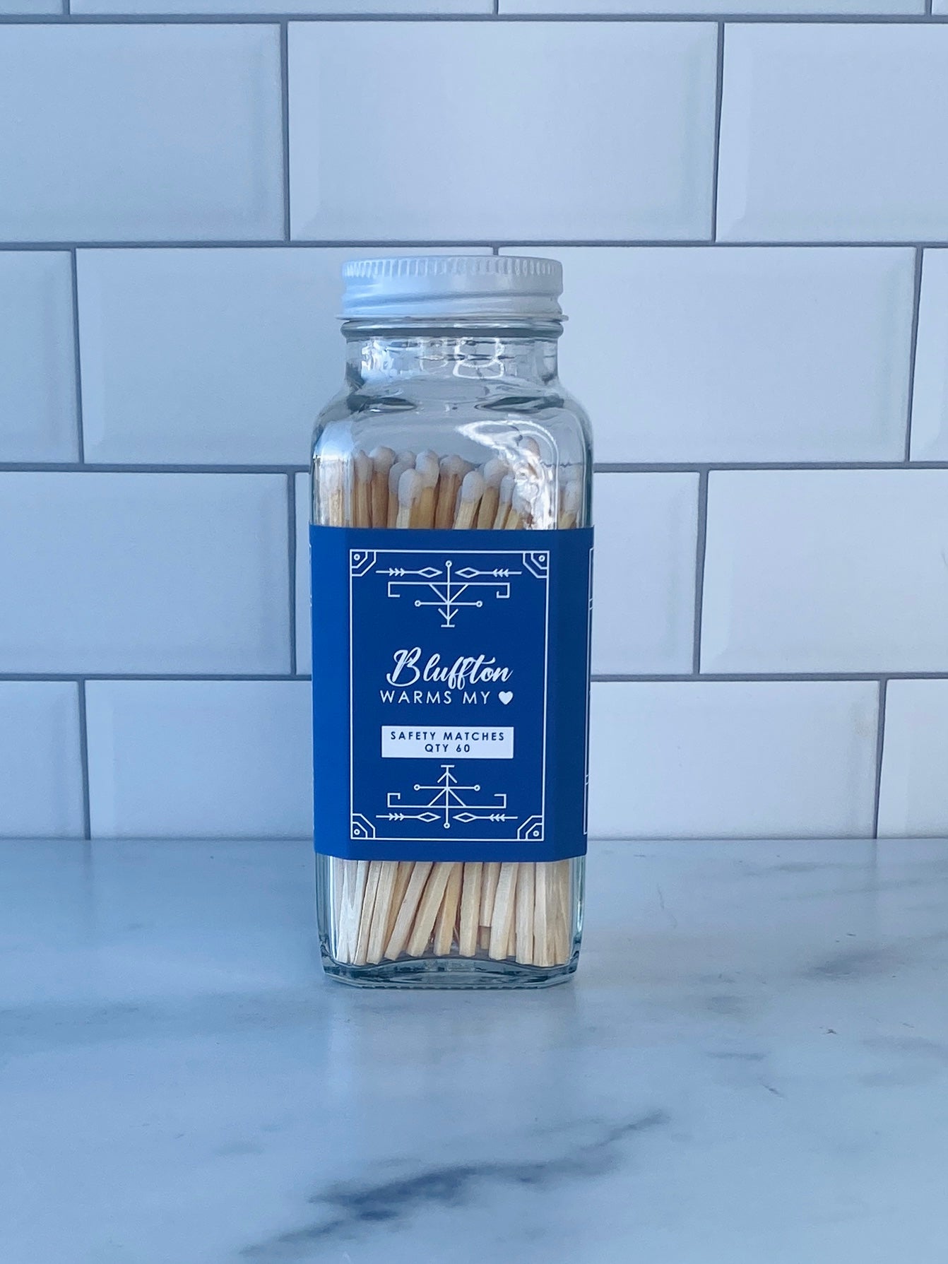 Bluffton Safety Matches - Bluffton Warms My Heart