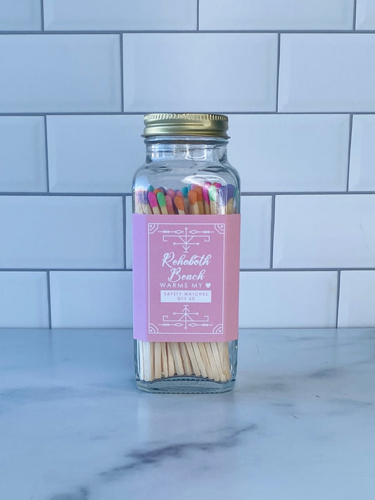 Rehoboth Beach Safety Matches - Rehoboth Beach Warms My Heart