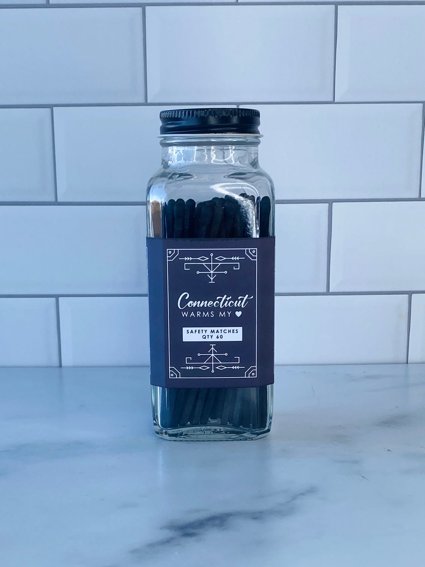 Connecticut Safety Matches - Connecticut Warms My Heart