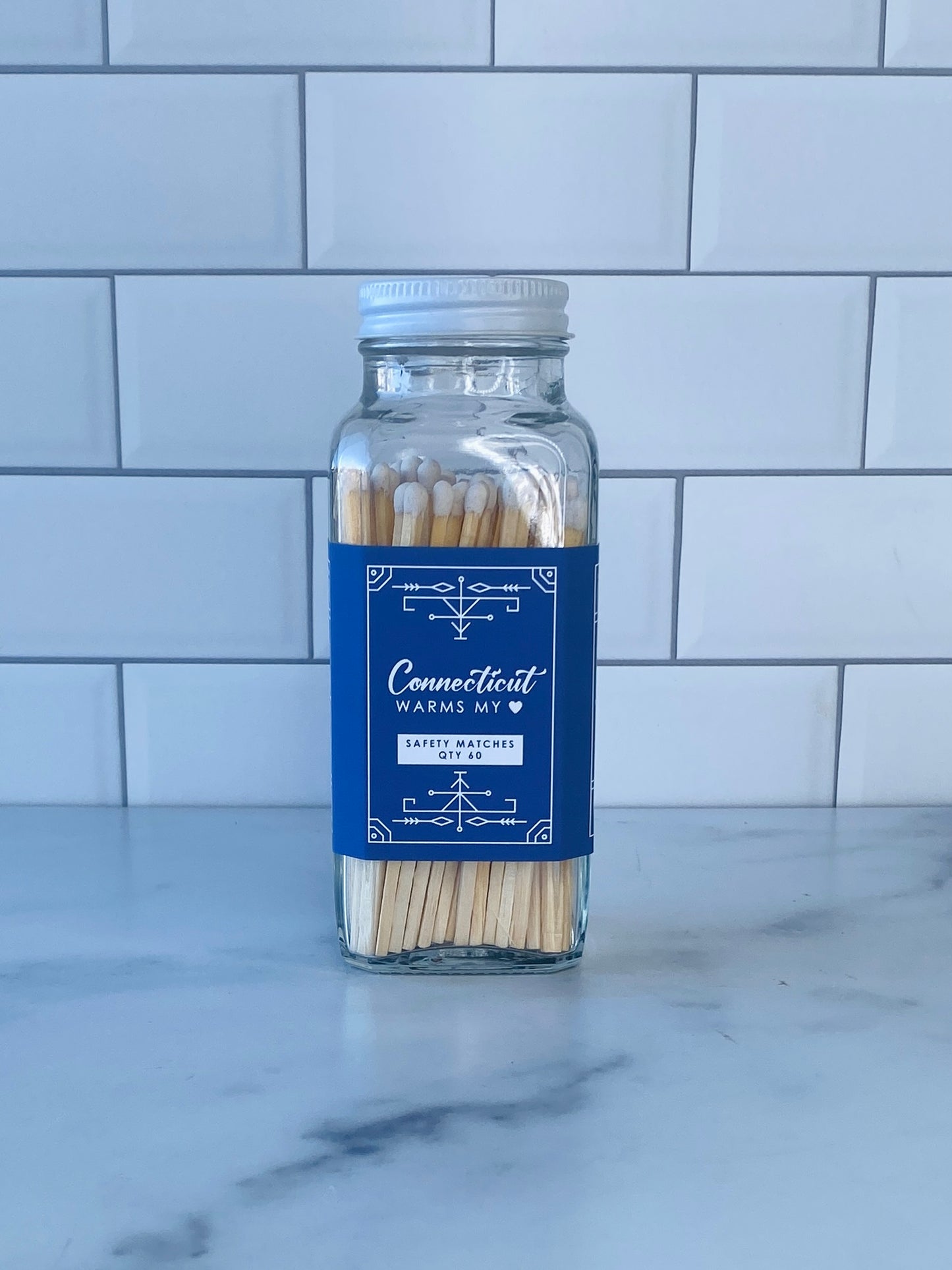 Connecticut Safety Matches - Connecticut Warms My Heart