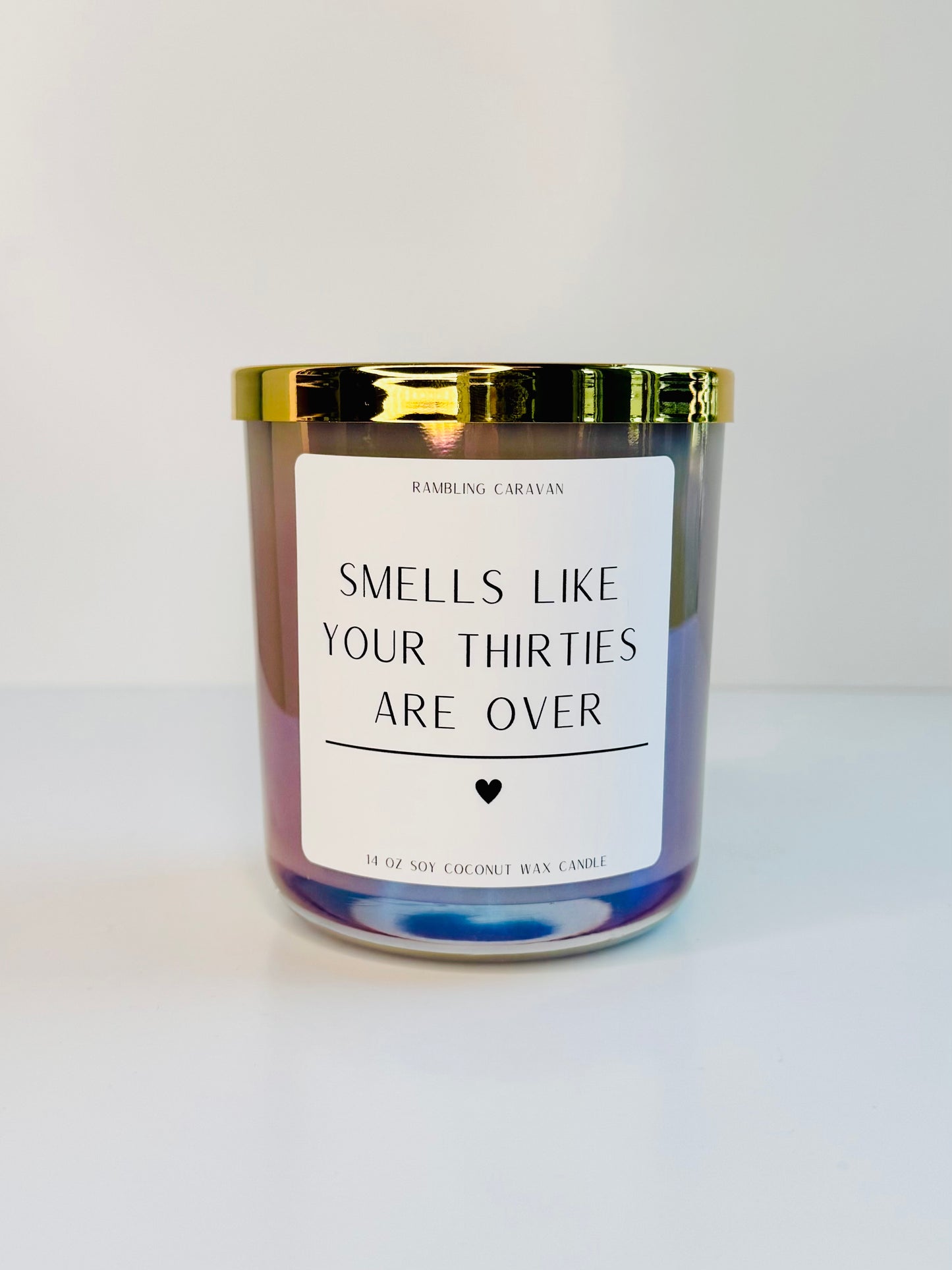 Smells Like Your Thirties Are Over Candle | 40th Birthday | Hand Poured | Small Batch