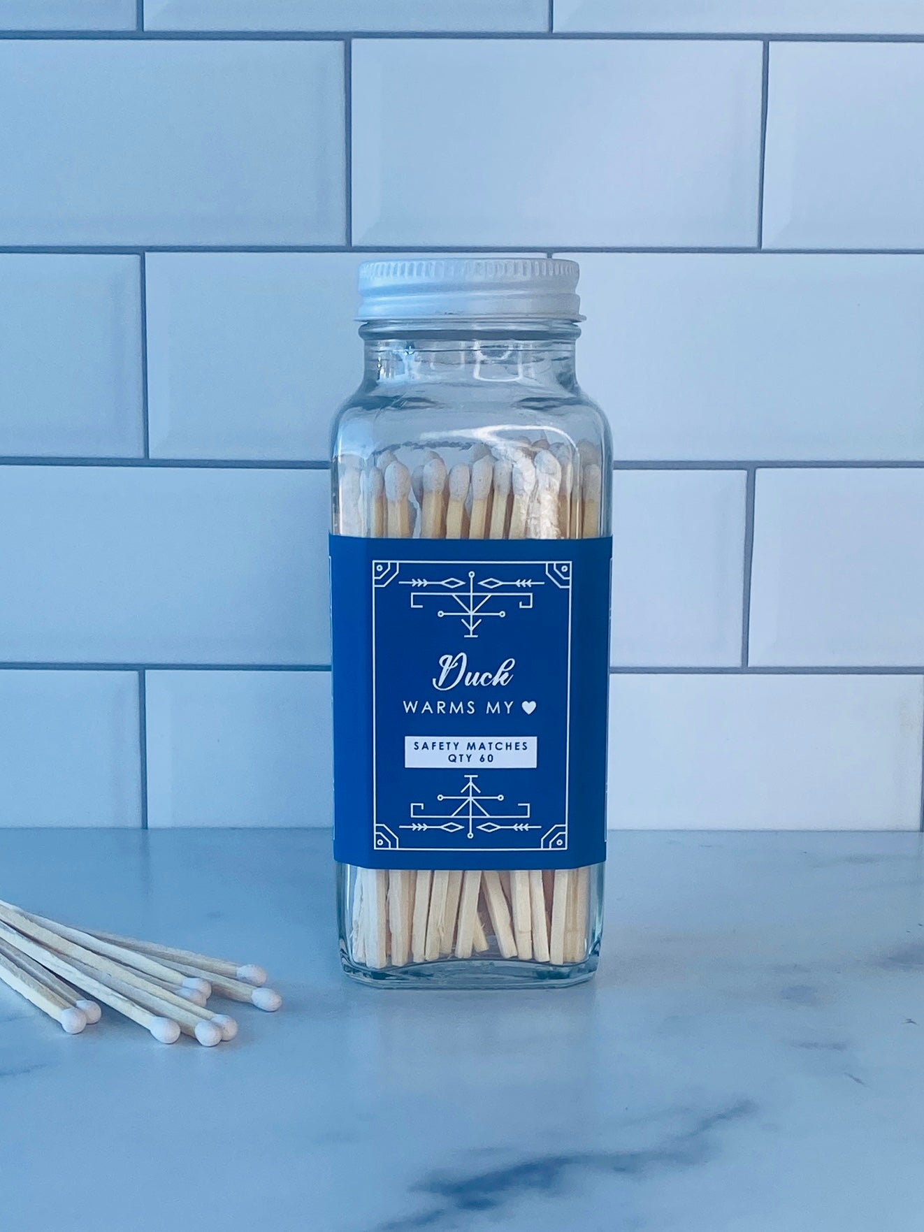 Duck Safety Matches - Duck Warms My Heart