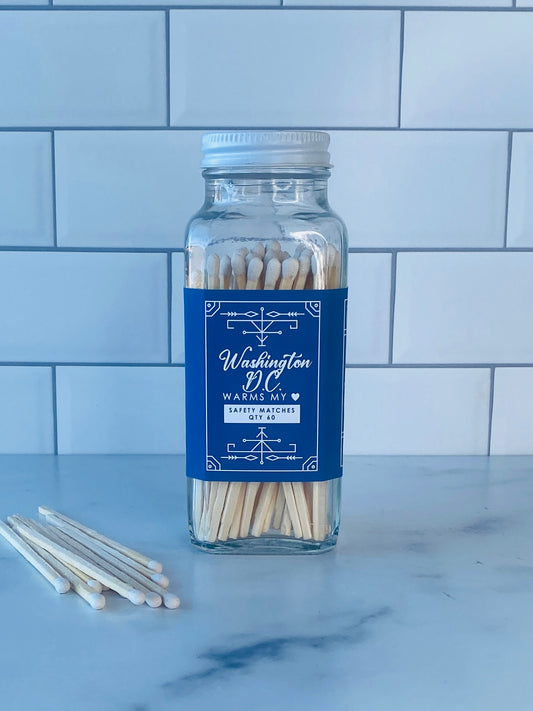 Washington DC Safety Matches - Washington DC Warms My Heart