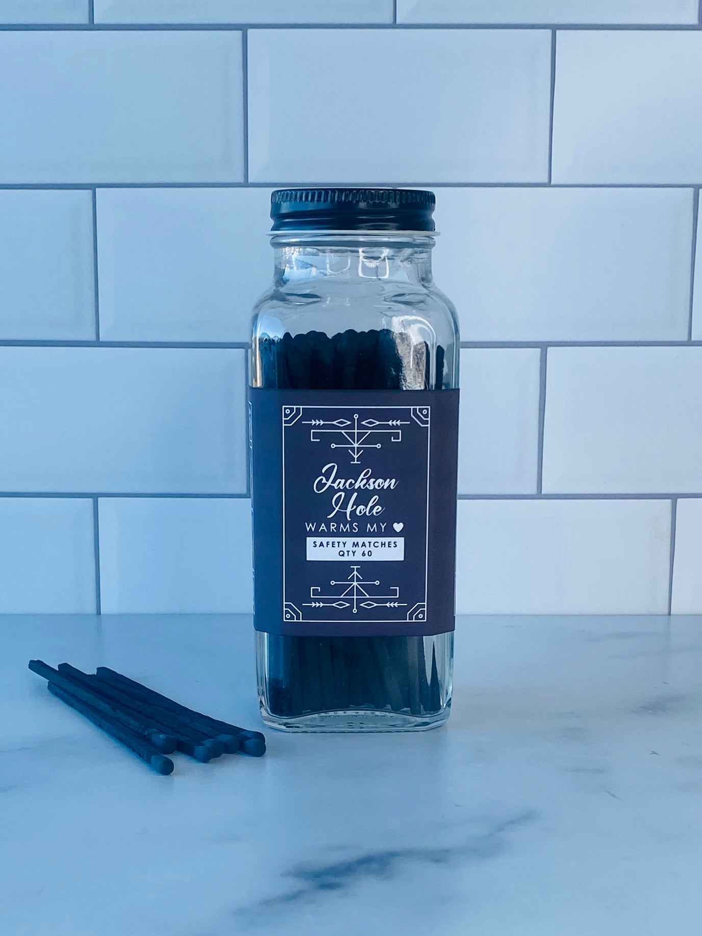 Jackson Hole Safety Matches - Jackson Hole Warms My Heart