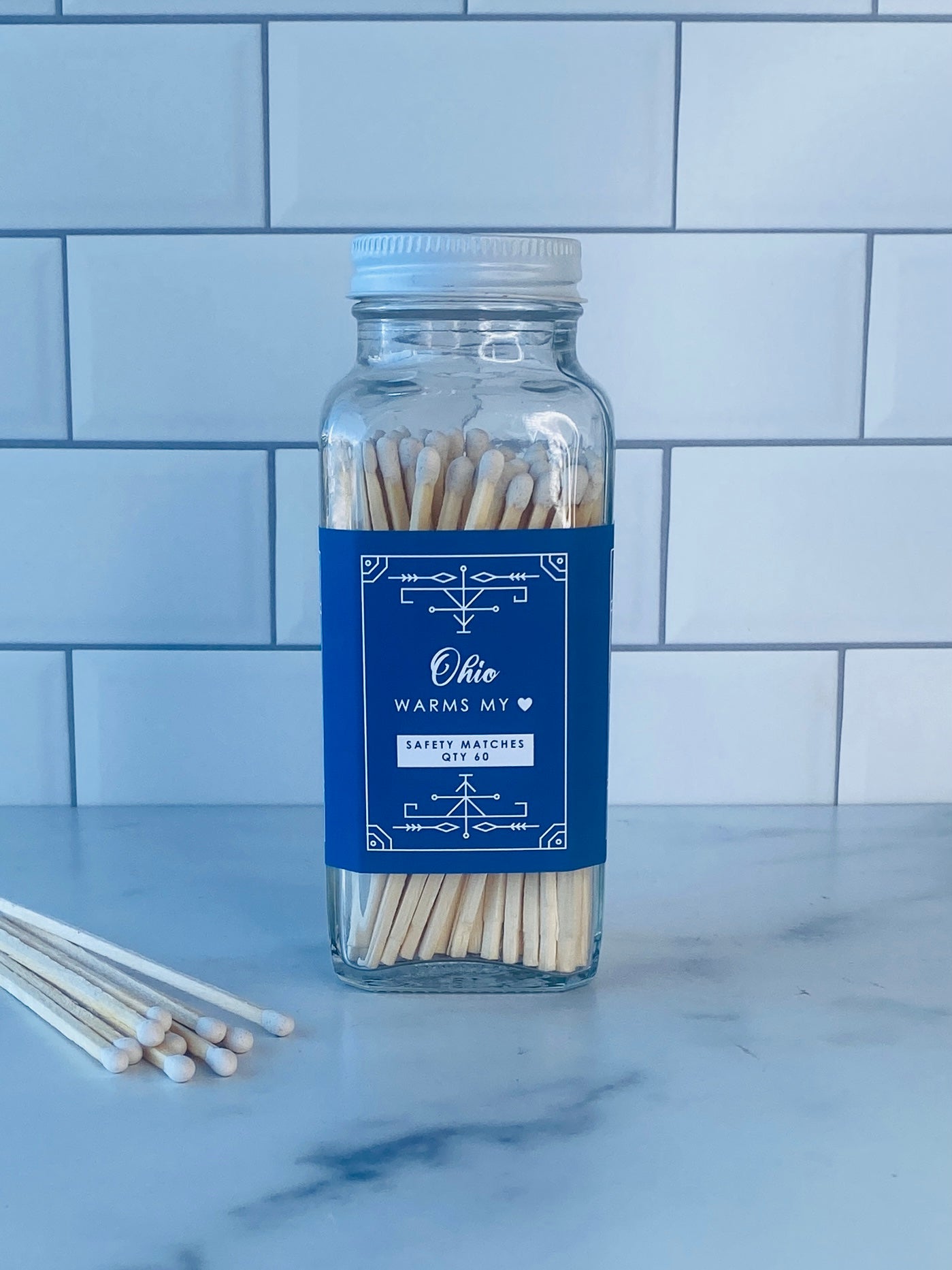 Ohio Safety Matches - Ohio Warms My Heart