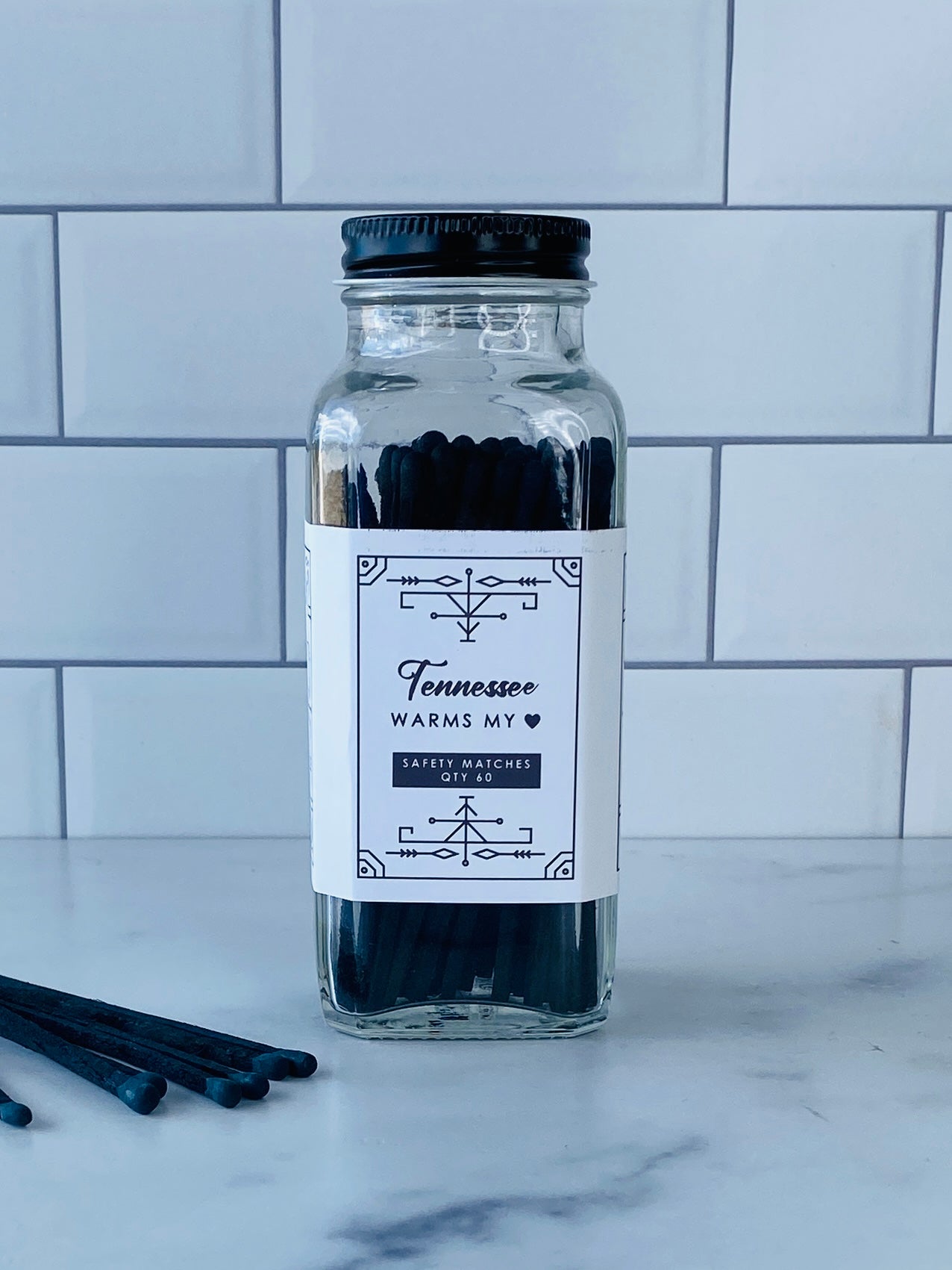 Tennessee Safety Matches - Tennessee Warm My Heart