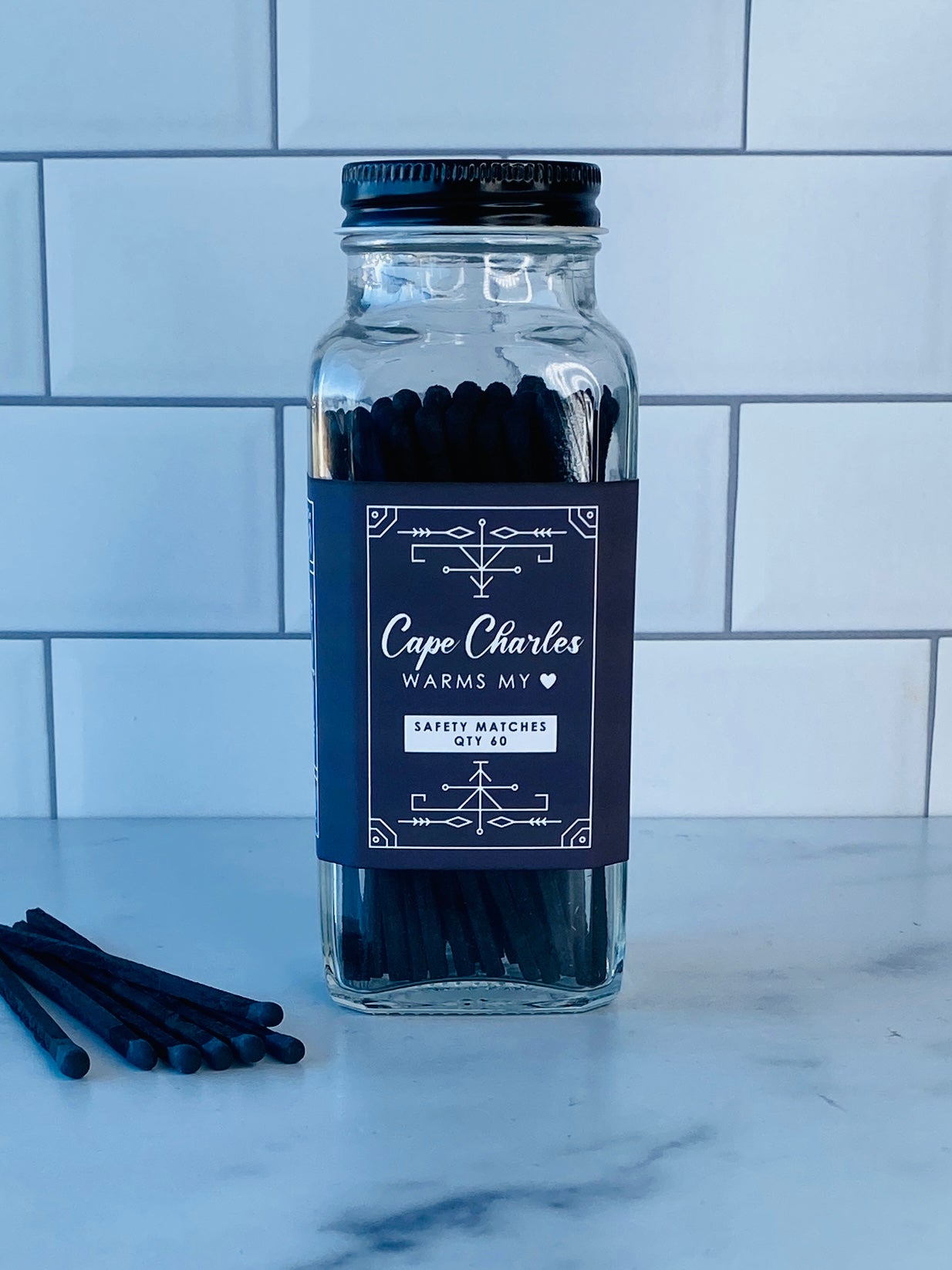 Cape Charles Safety Matches - Cape Charles Warms My Heart