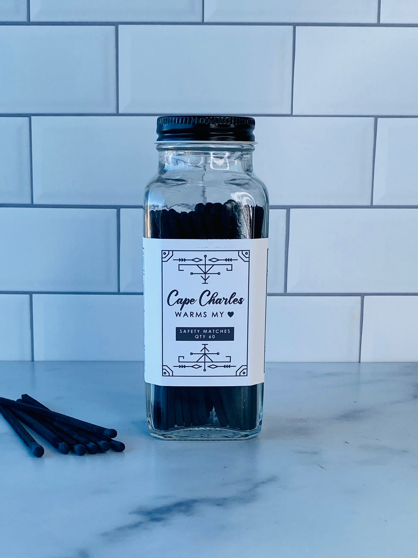 Cape Charles Safety Matches - Cape Charles Warms My Heart