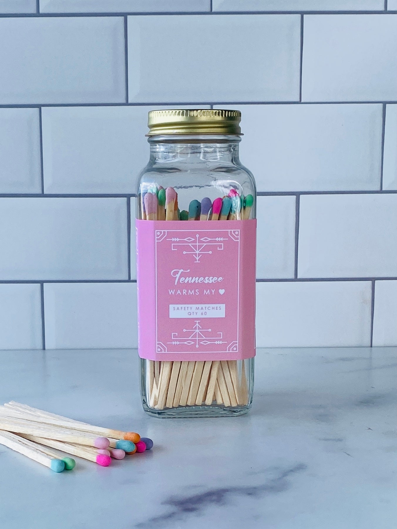 Tennessee Safety Matches - Tennessee Warm My Heart