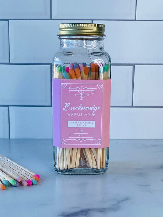 Breckenridge Safety Matches - Breckenridge Warms My Heart