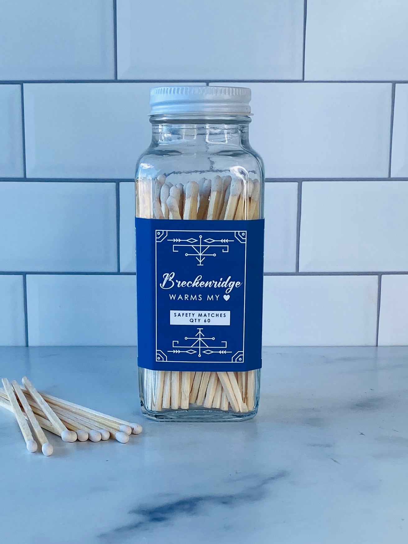 Breckenridge Safety Matches - Breckenridge Warms My Heart