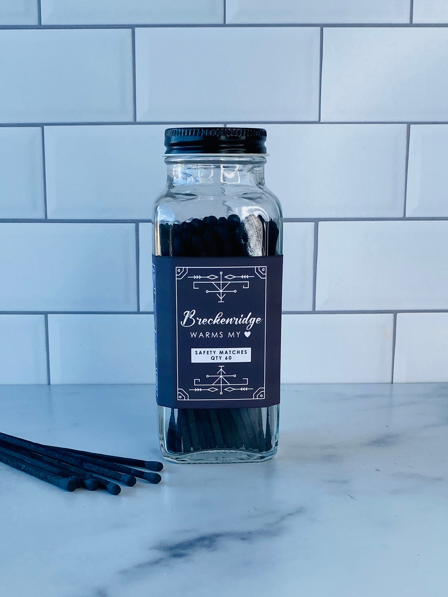 Breckenridge Safety Matches - Breckenridge Warms My Heart