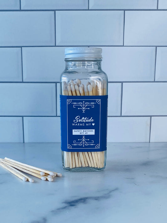 Solitude Safety Matches - Solitude Warms My Heart