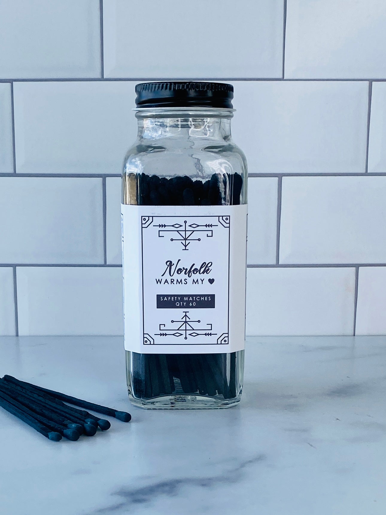 Norfolk Safety Matches - Norfolk Warm My Heart