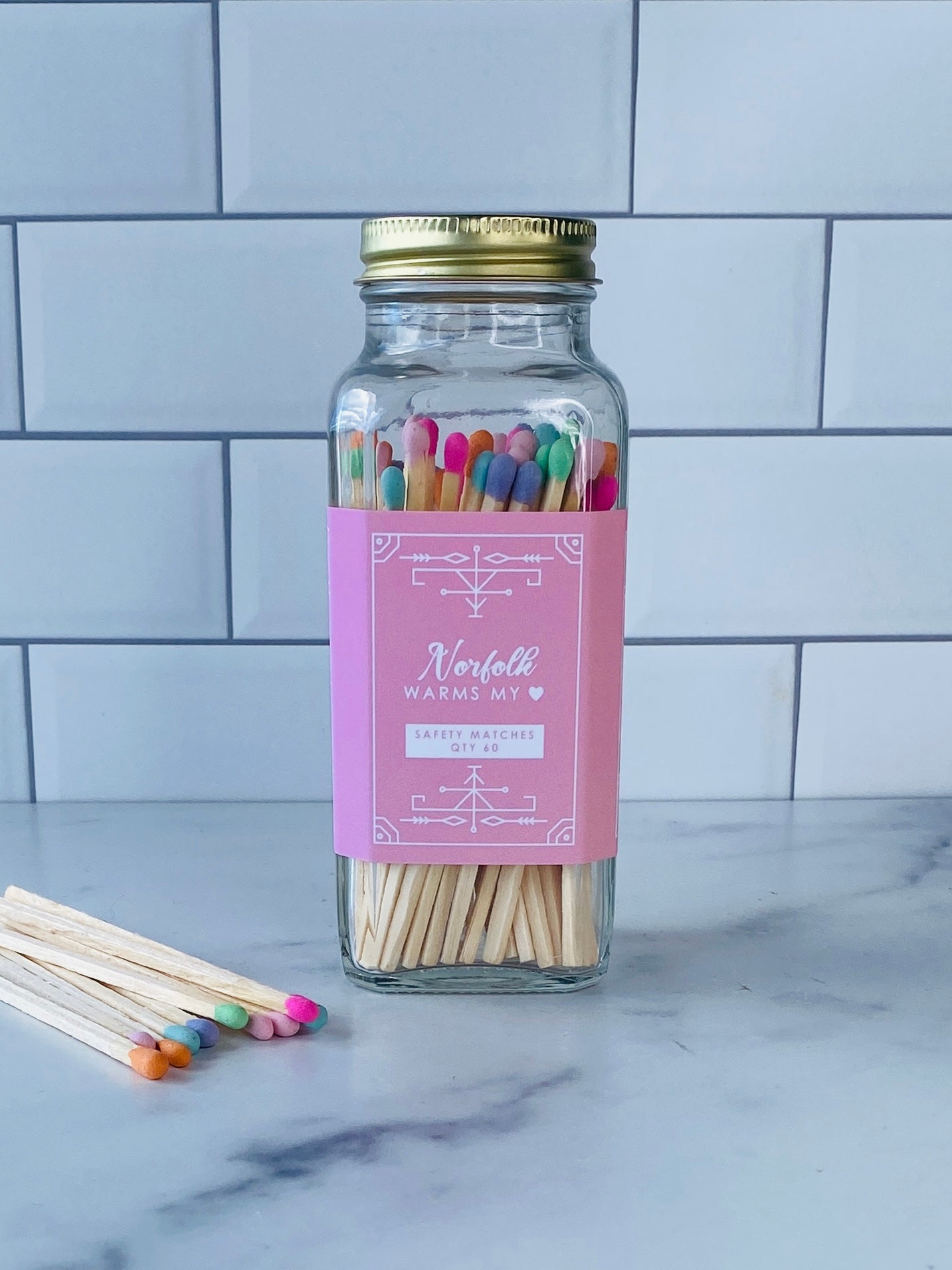 Norfolk Safety Matches - Norfolk Warm My Heart