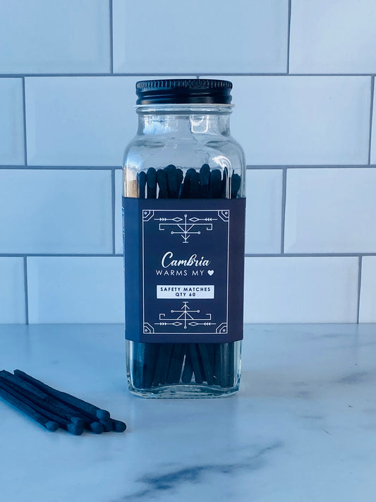 Cambria Safety Matches - Cambria Warms My Heart