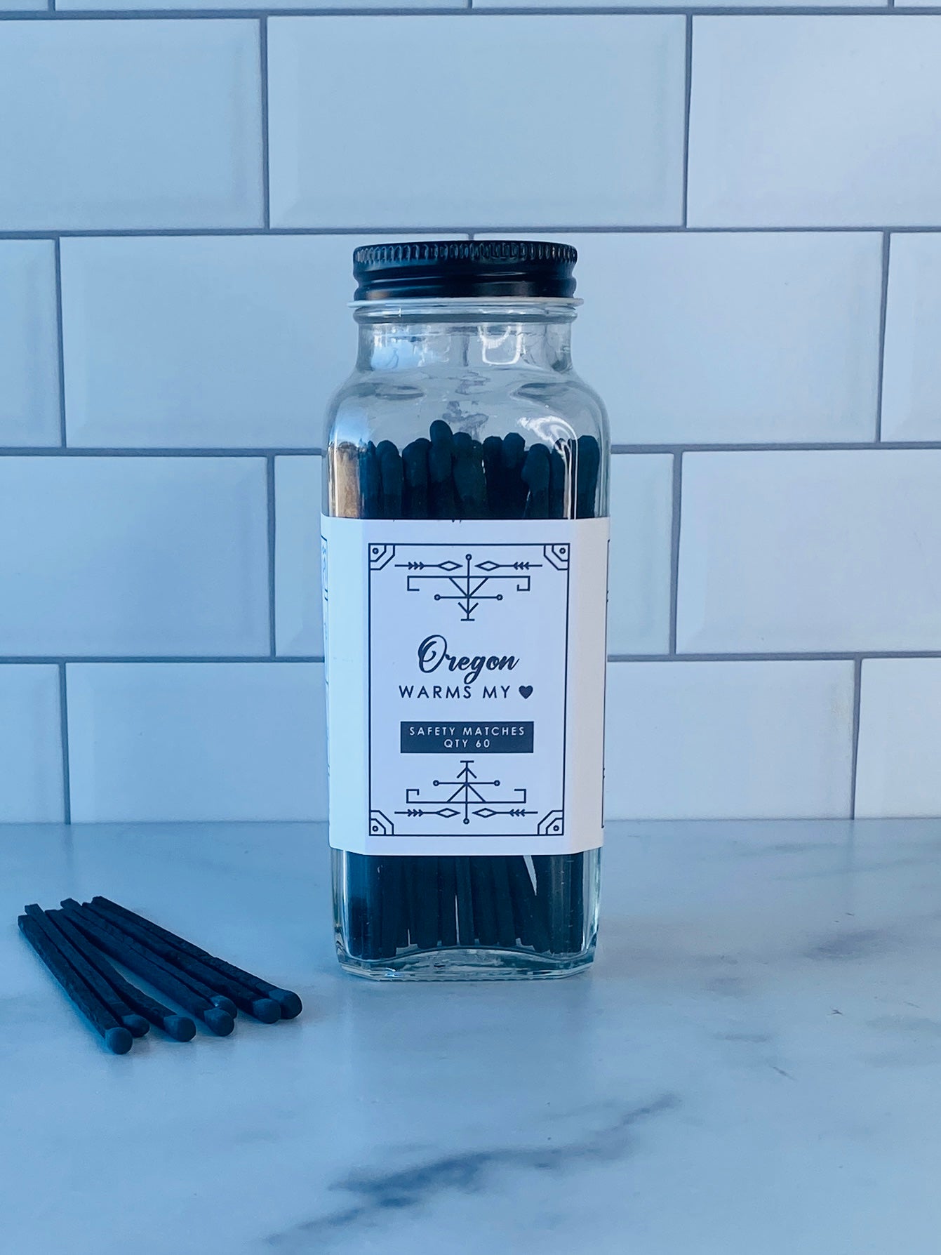 Oregon Safety Matches - Oregon Warms My Heart