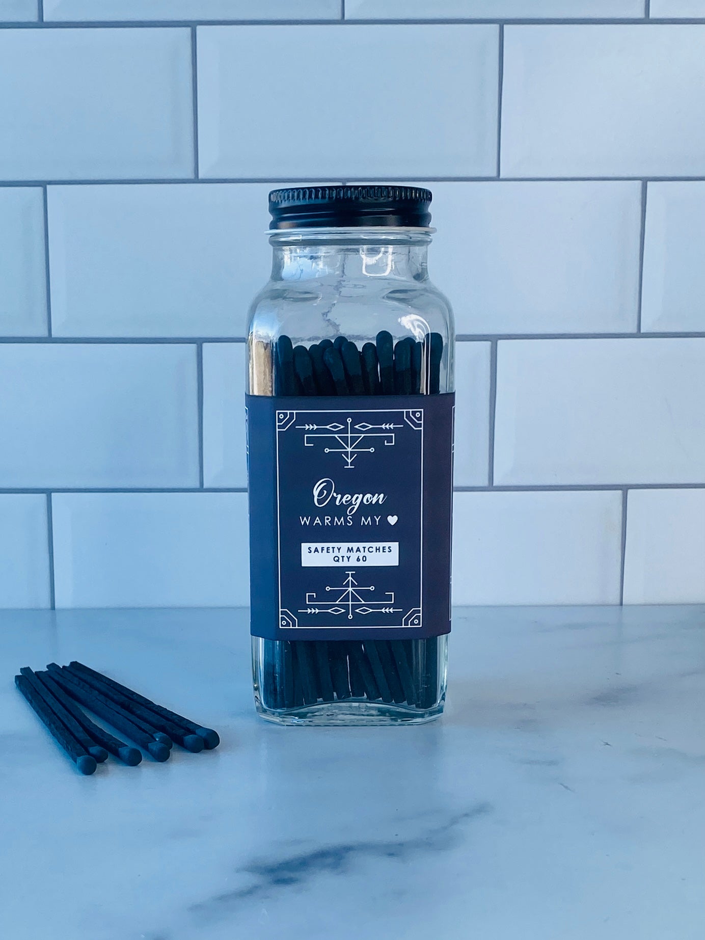 Oregon Safety Matches - Oregon Warms My Heart