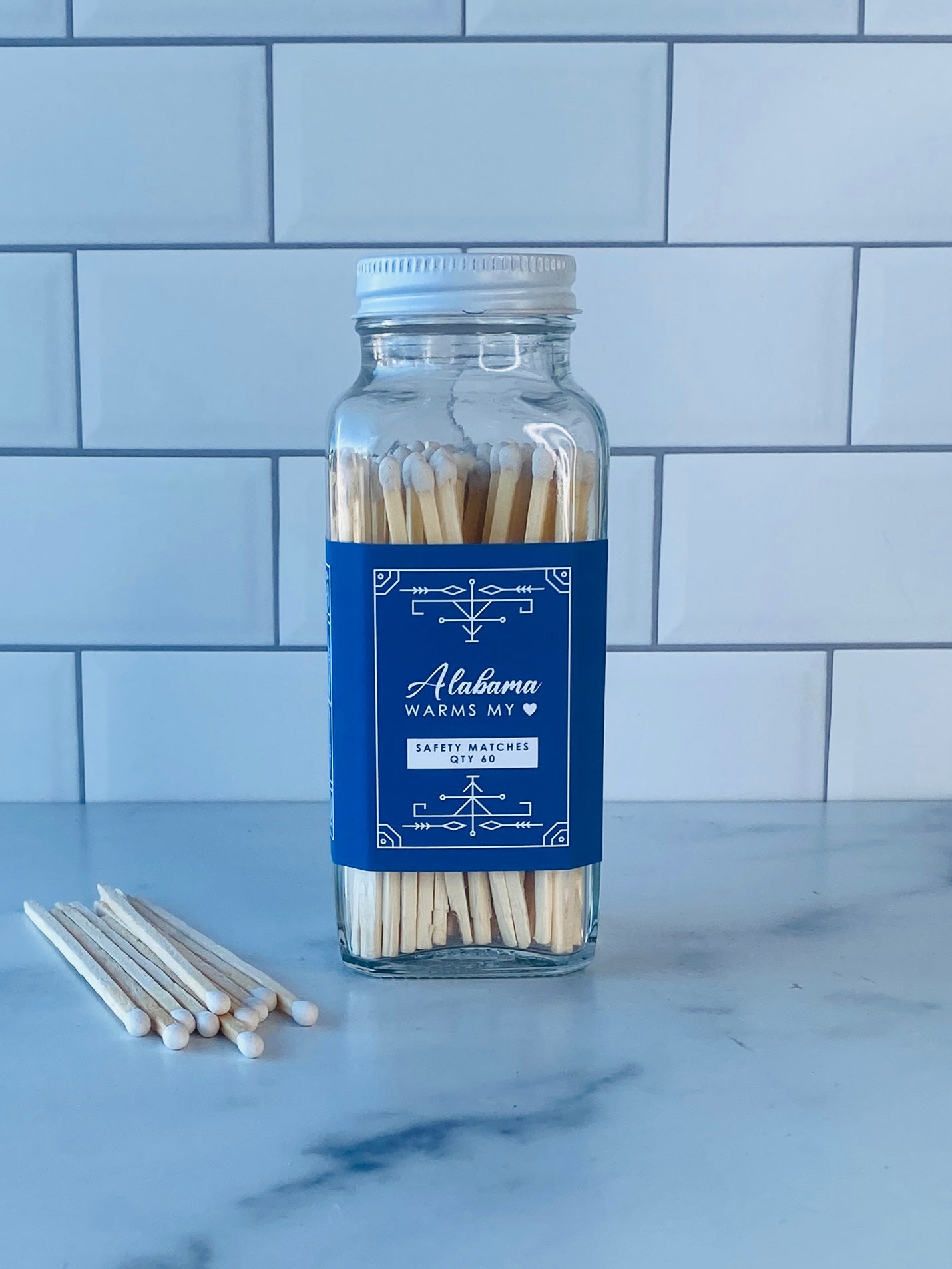 Alabama Safety Matches - Alabama Warms My Heart