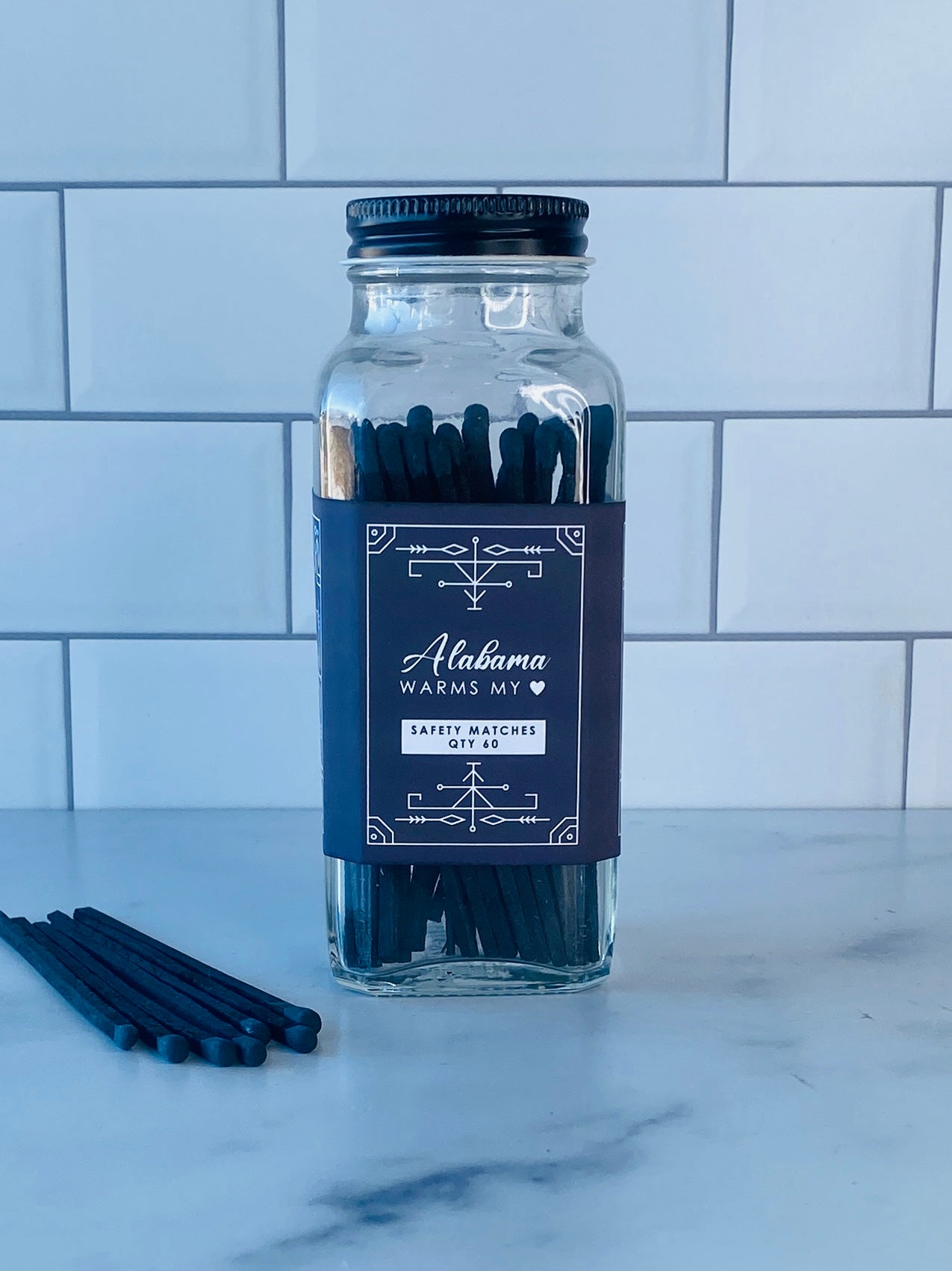 Alabama Safety Matches - Alabama Warms My Heart