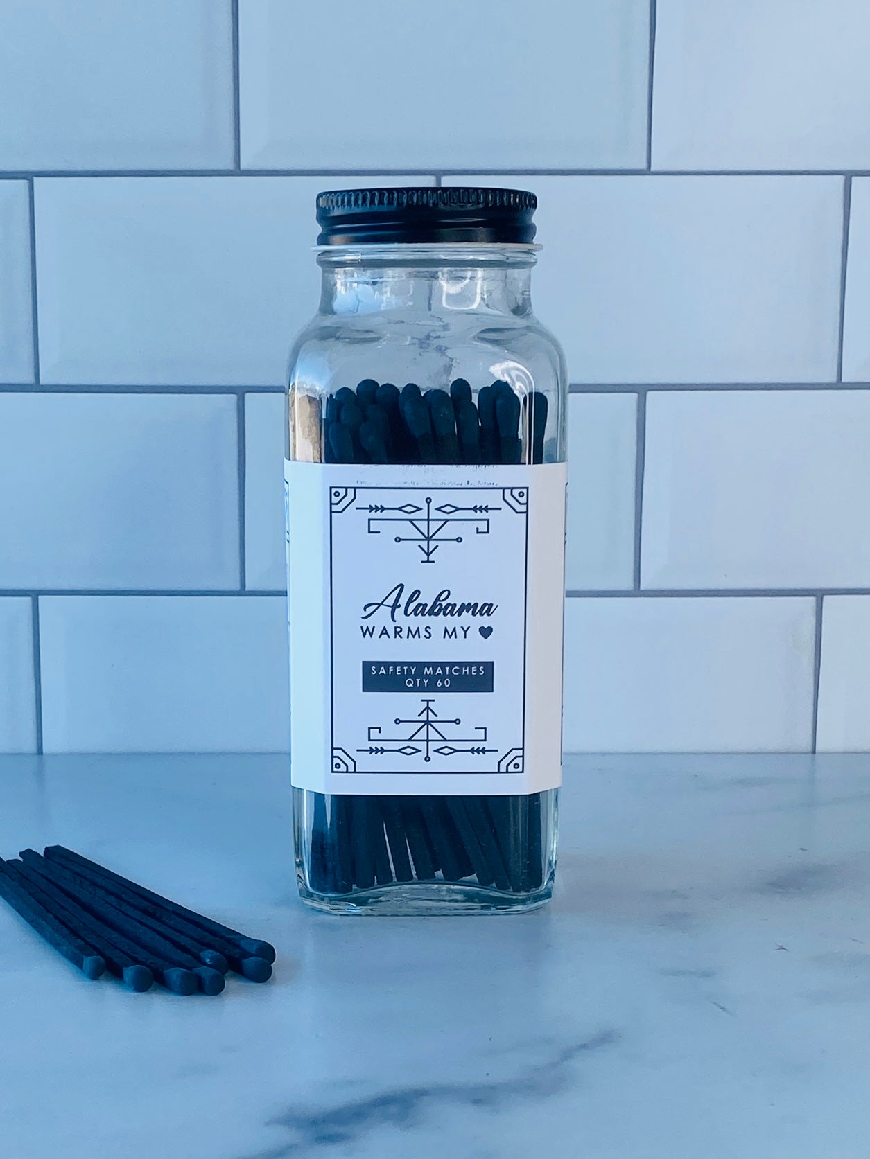 Alabama Safety Matches - Alabama Warms My Heart