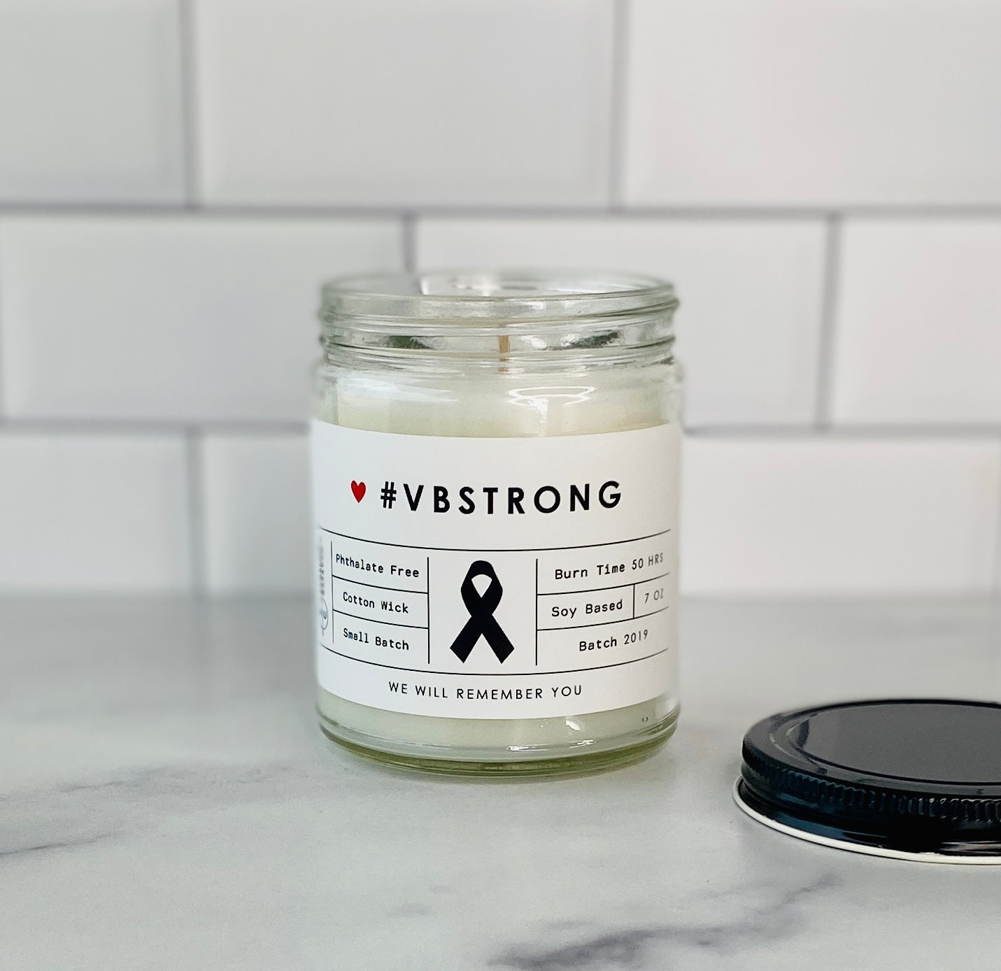 #VBStrong Candle