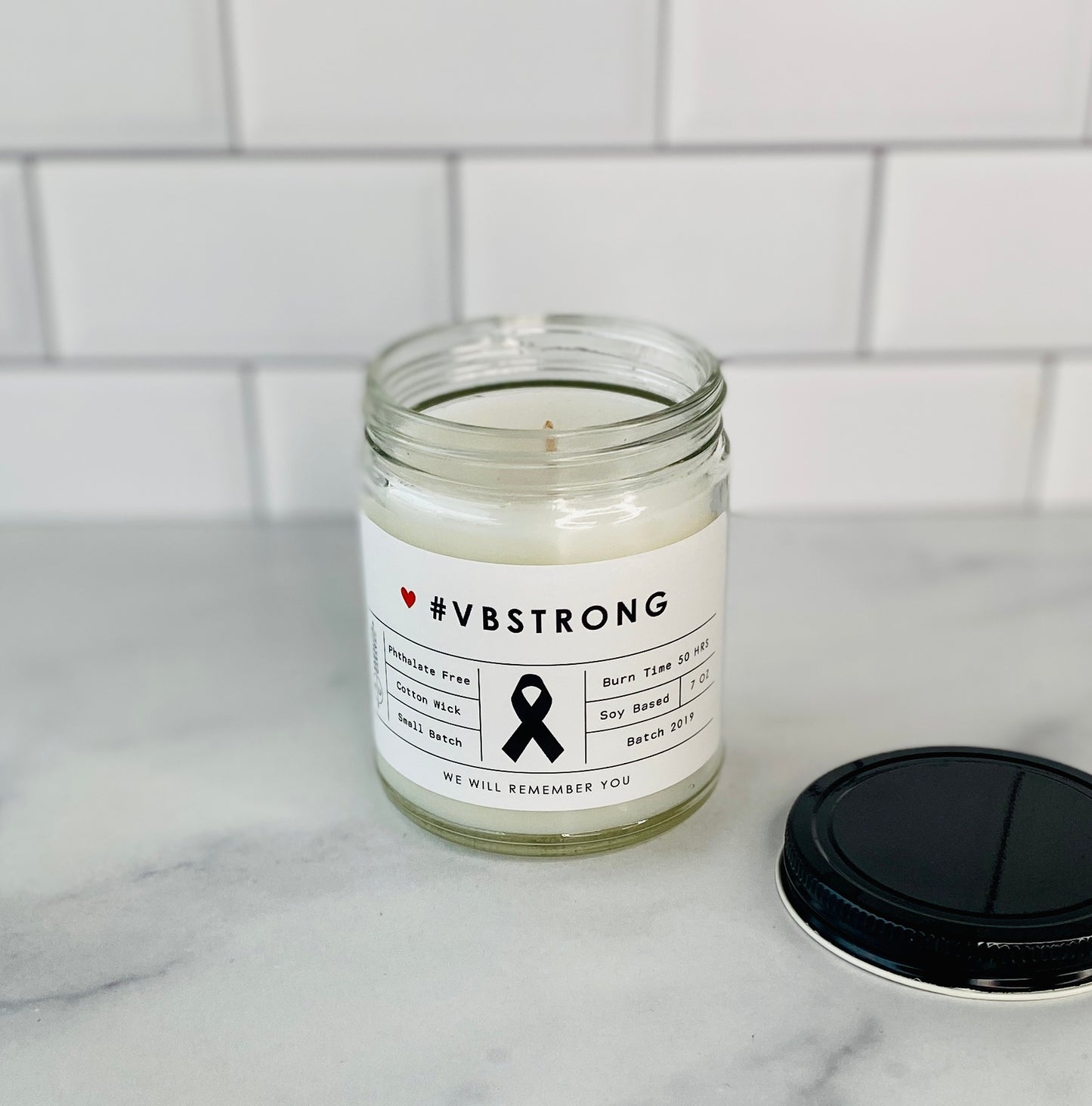 #VBStrong Candle