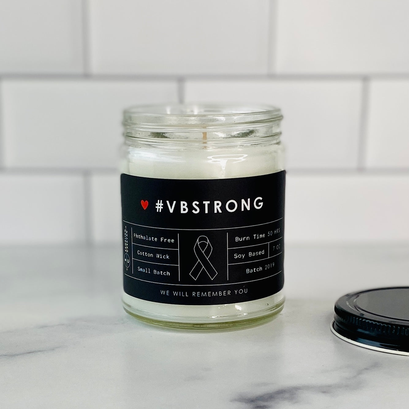 #VBStrong Candle