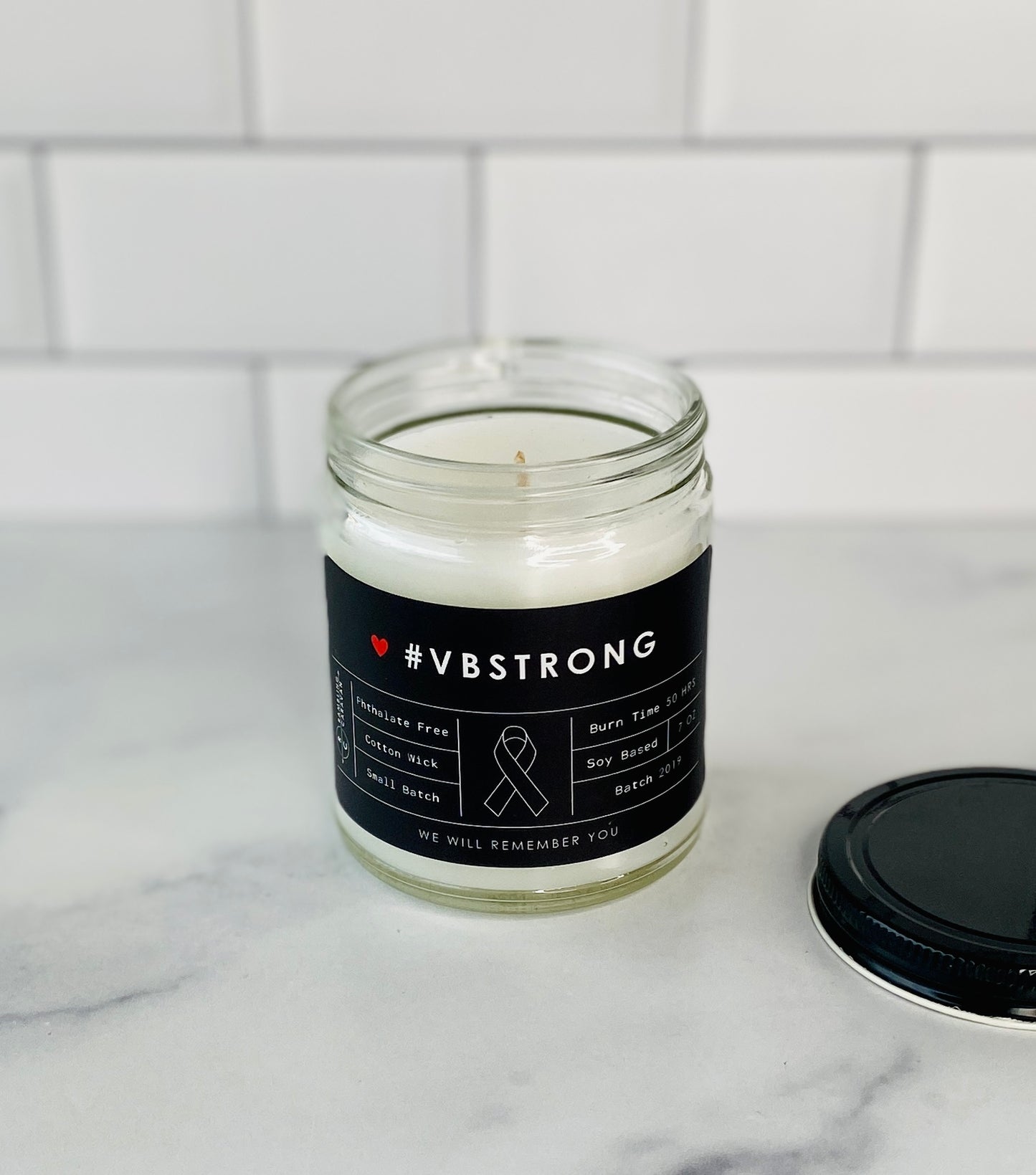 #VBStrong Candle