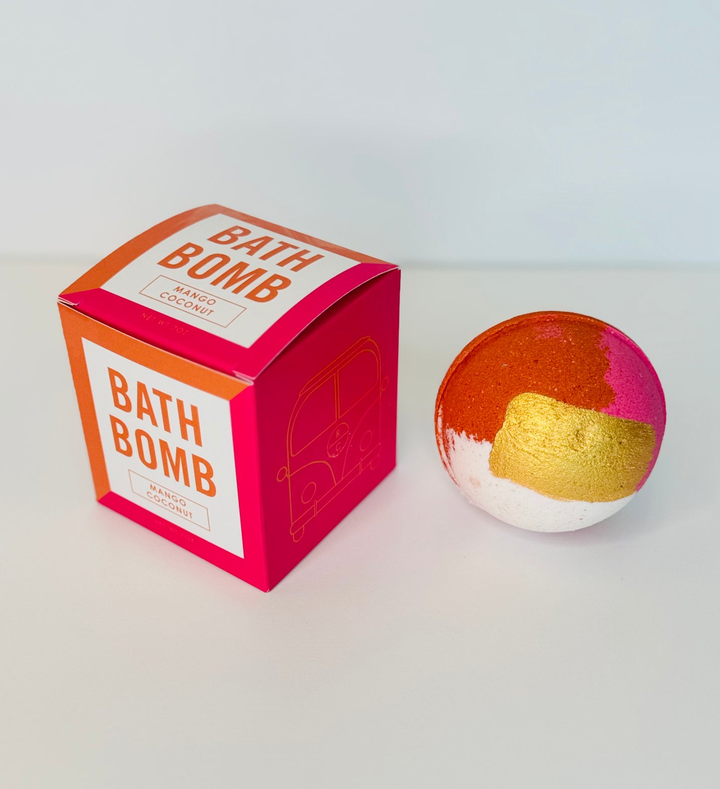 Bath Bomb - Mango Coconut