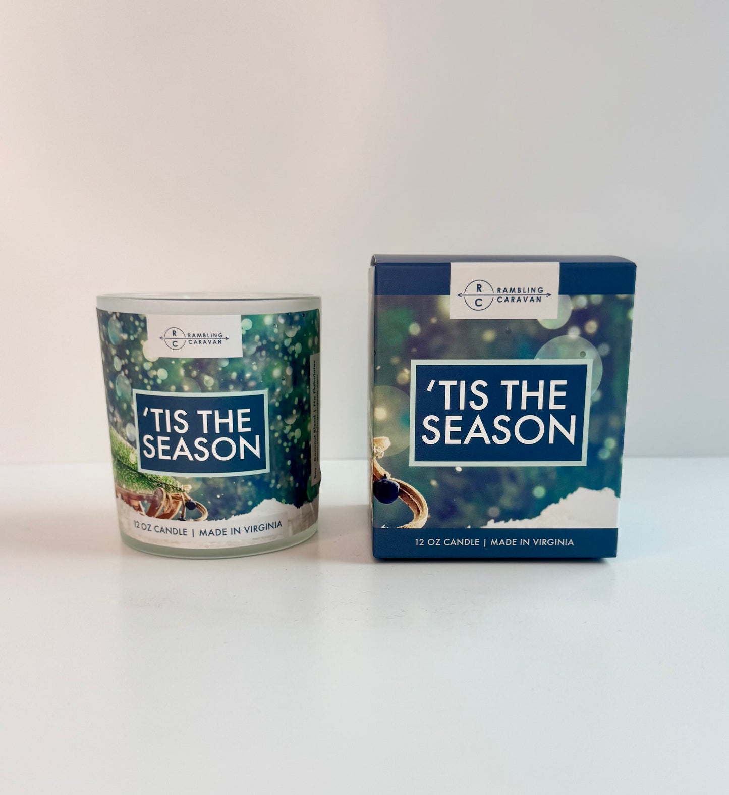 'Tis The Season Candle | Luxe Winter Candle Collection |