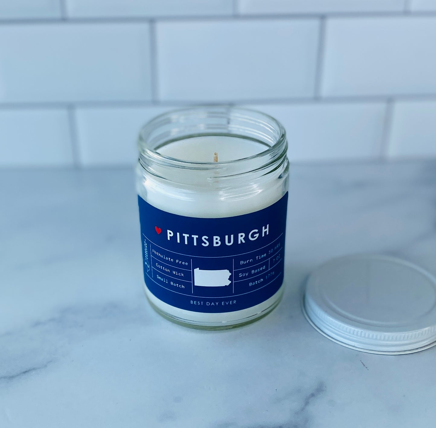 Pittsburgh, PA Candle