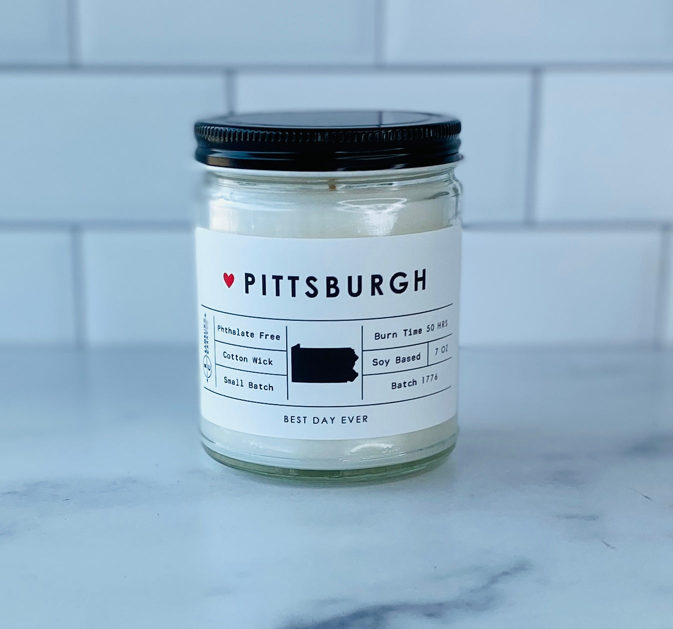 Pittsburgh, PA Candle