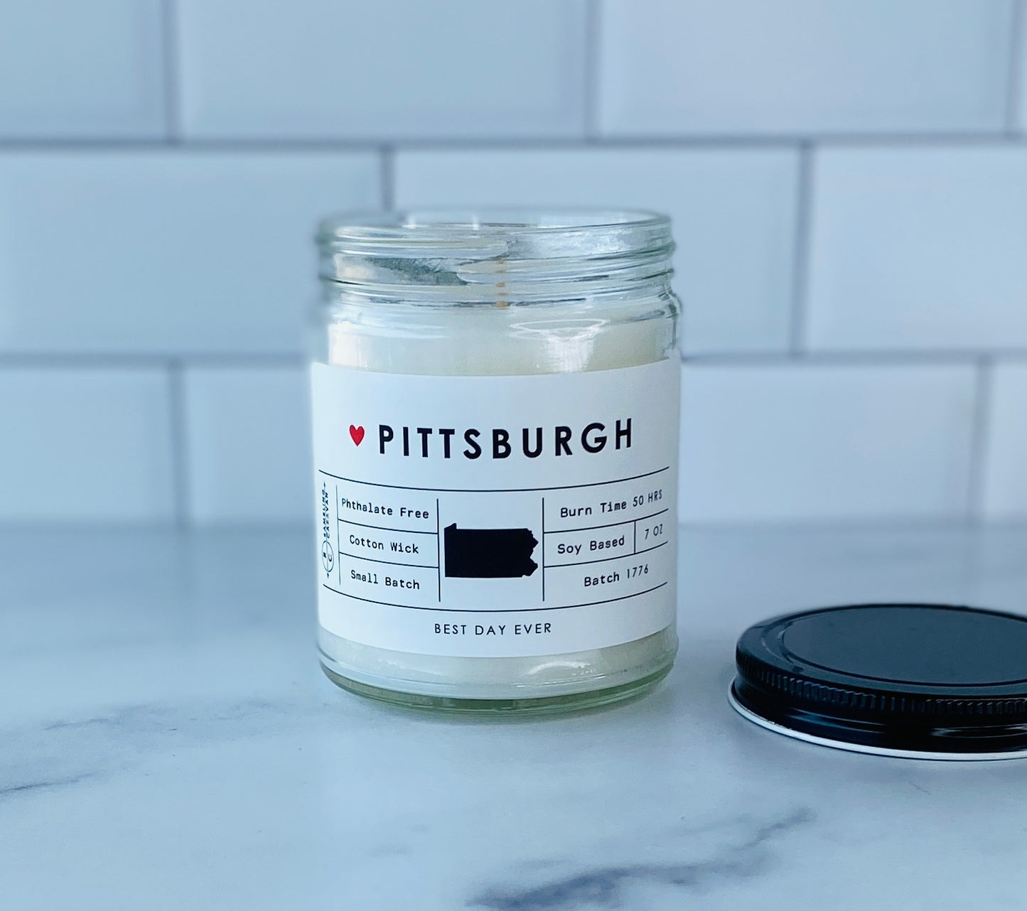 Pittsburgh, PA Candle
