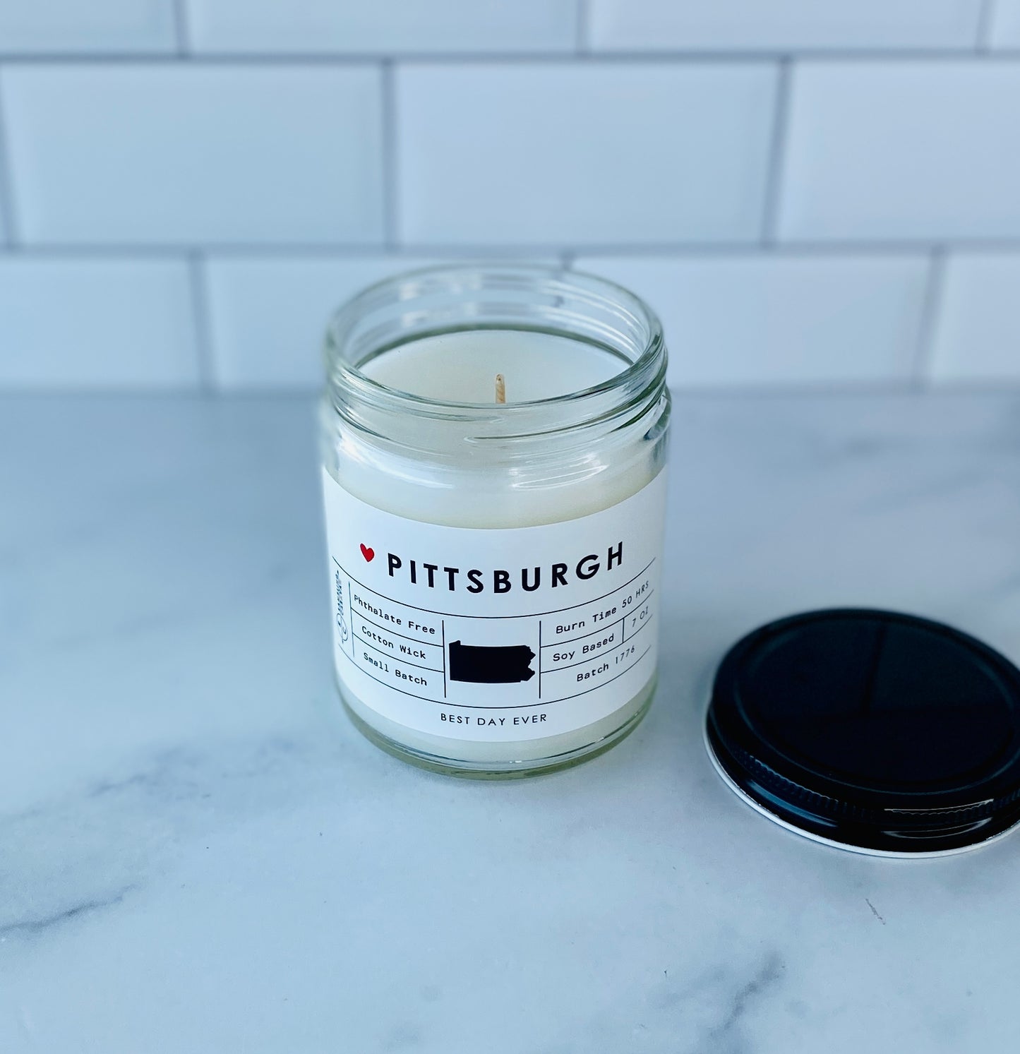 Pittsburgh, PA Candle