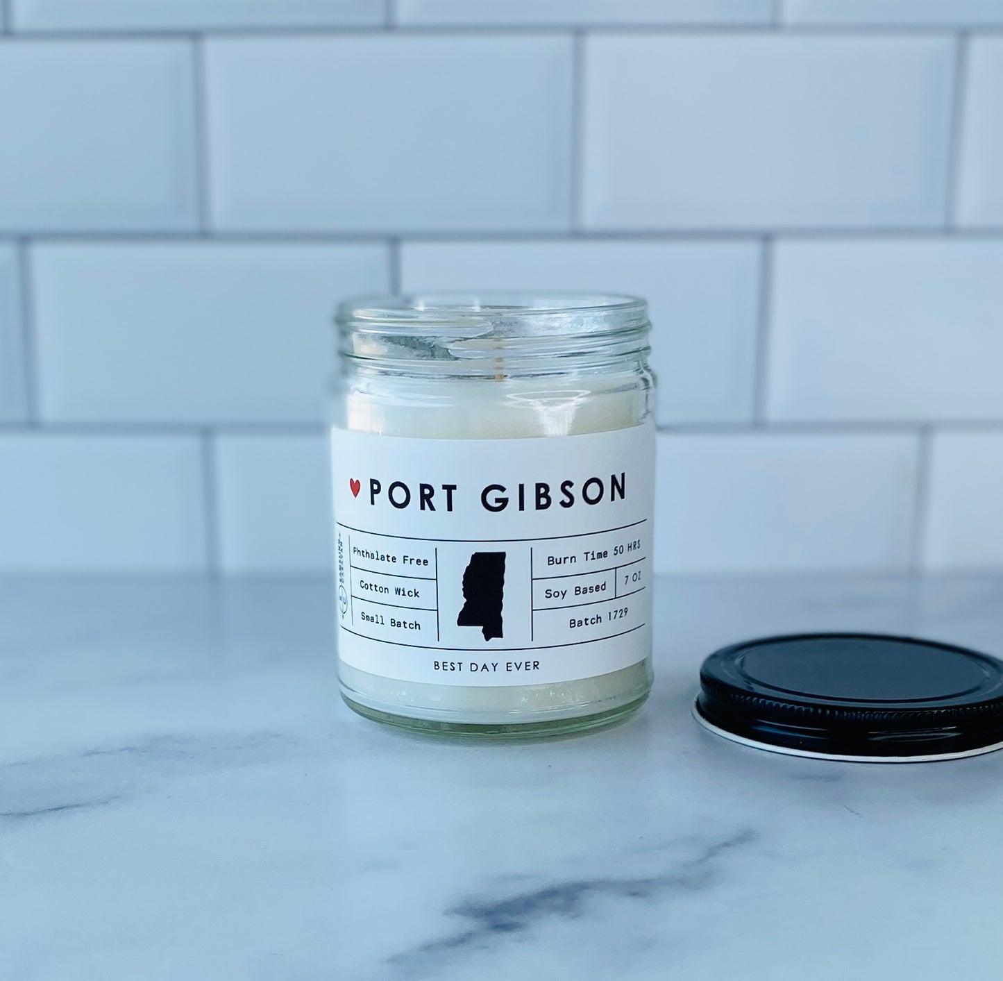 Port Gibson, MS Candle