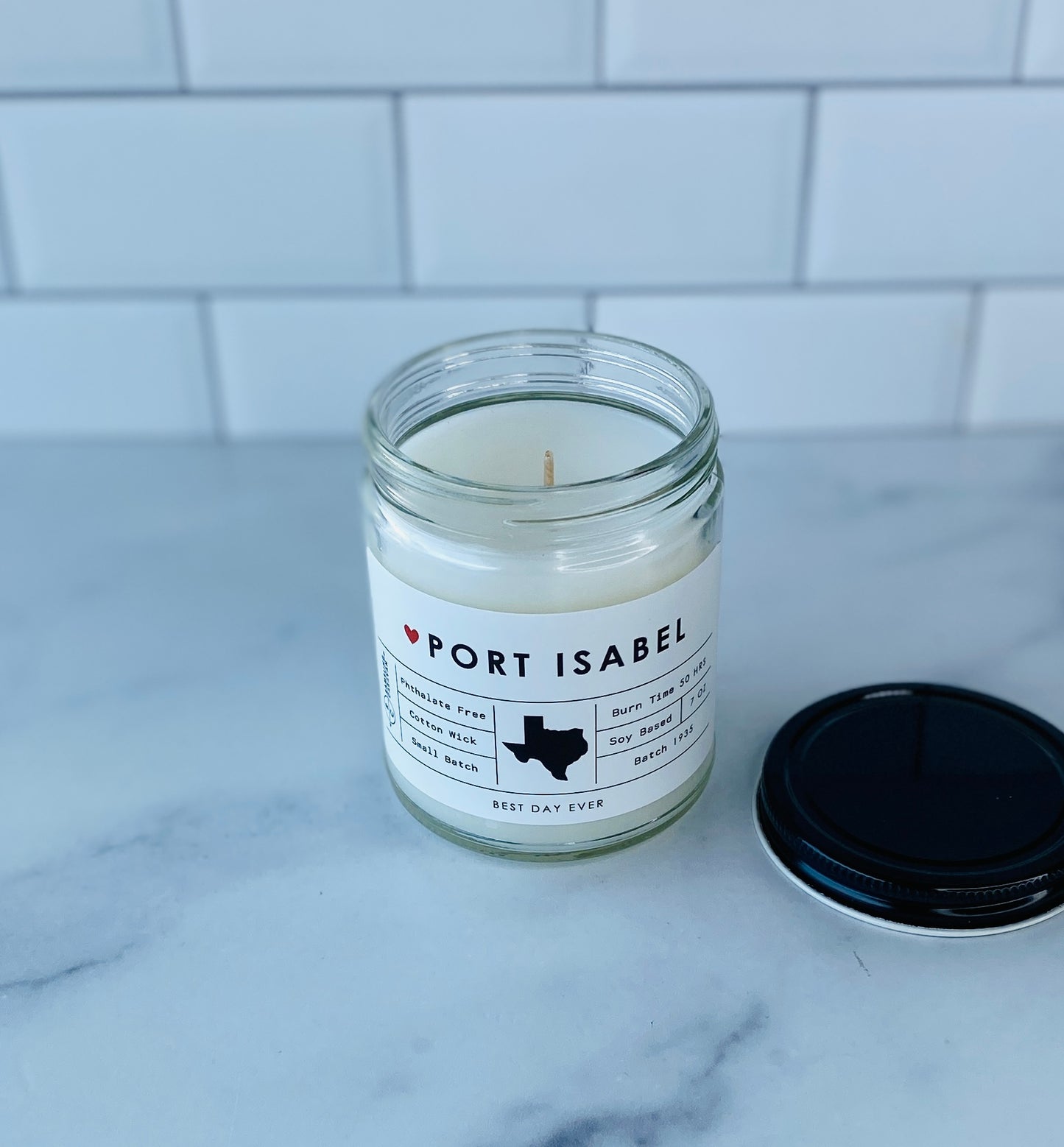 Port Isabel, TX Candle