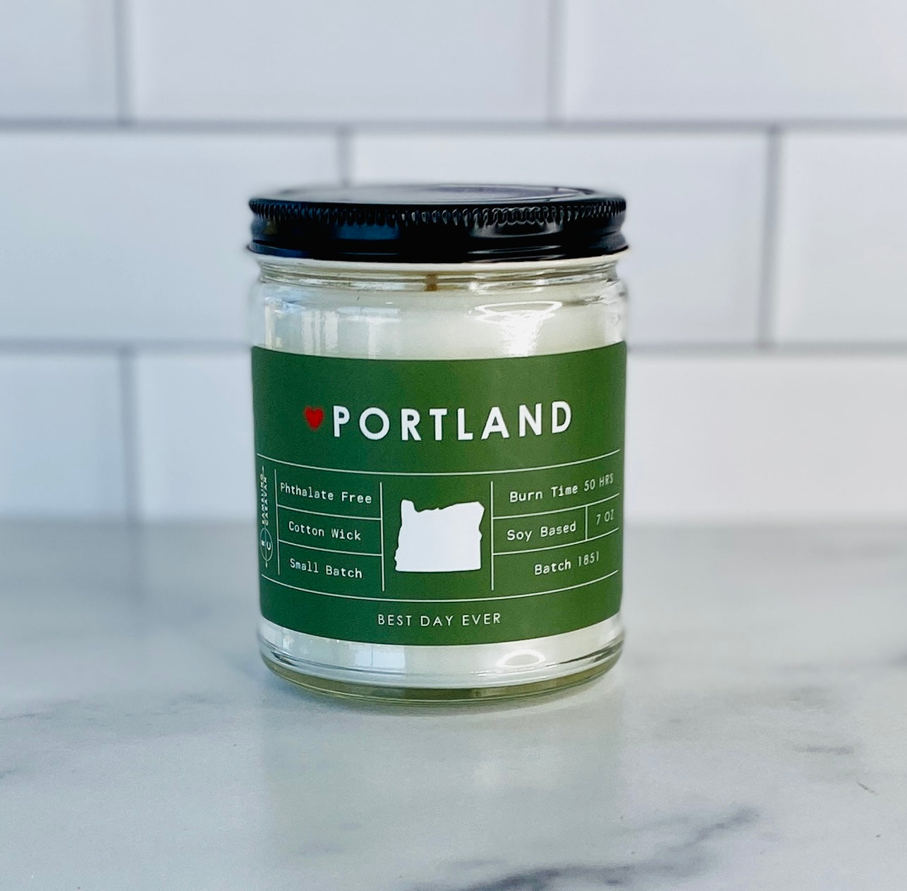 Portland, OR Candle