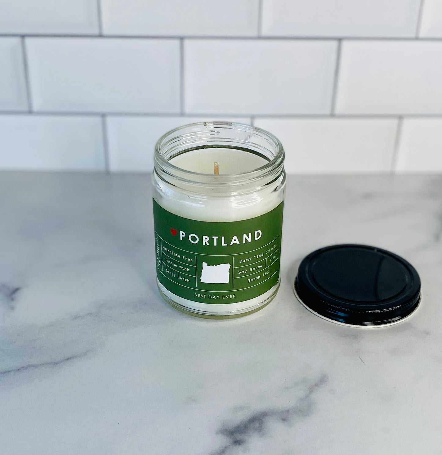 Portland, OR Candle