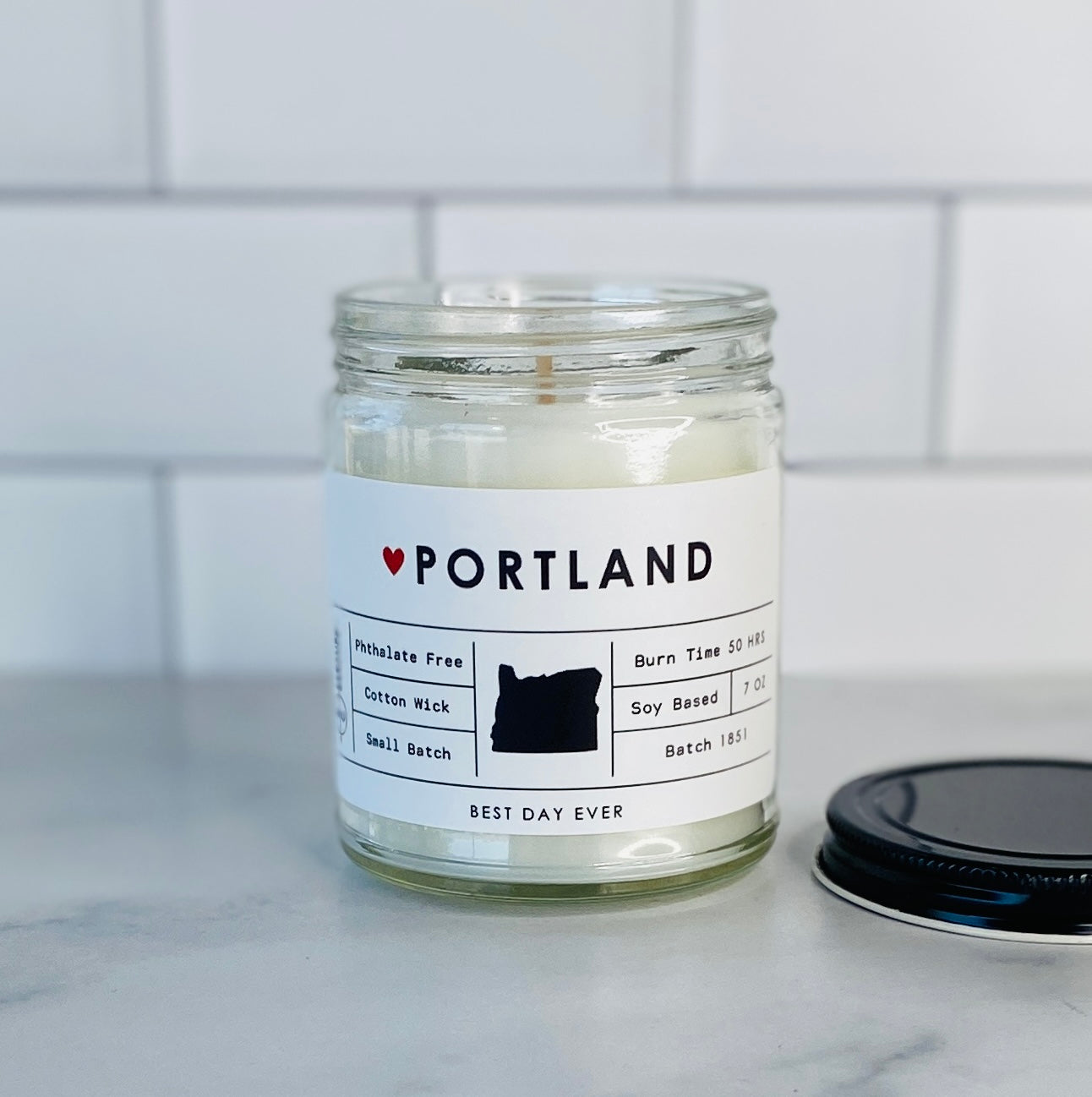 Portland, OR Candle