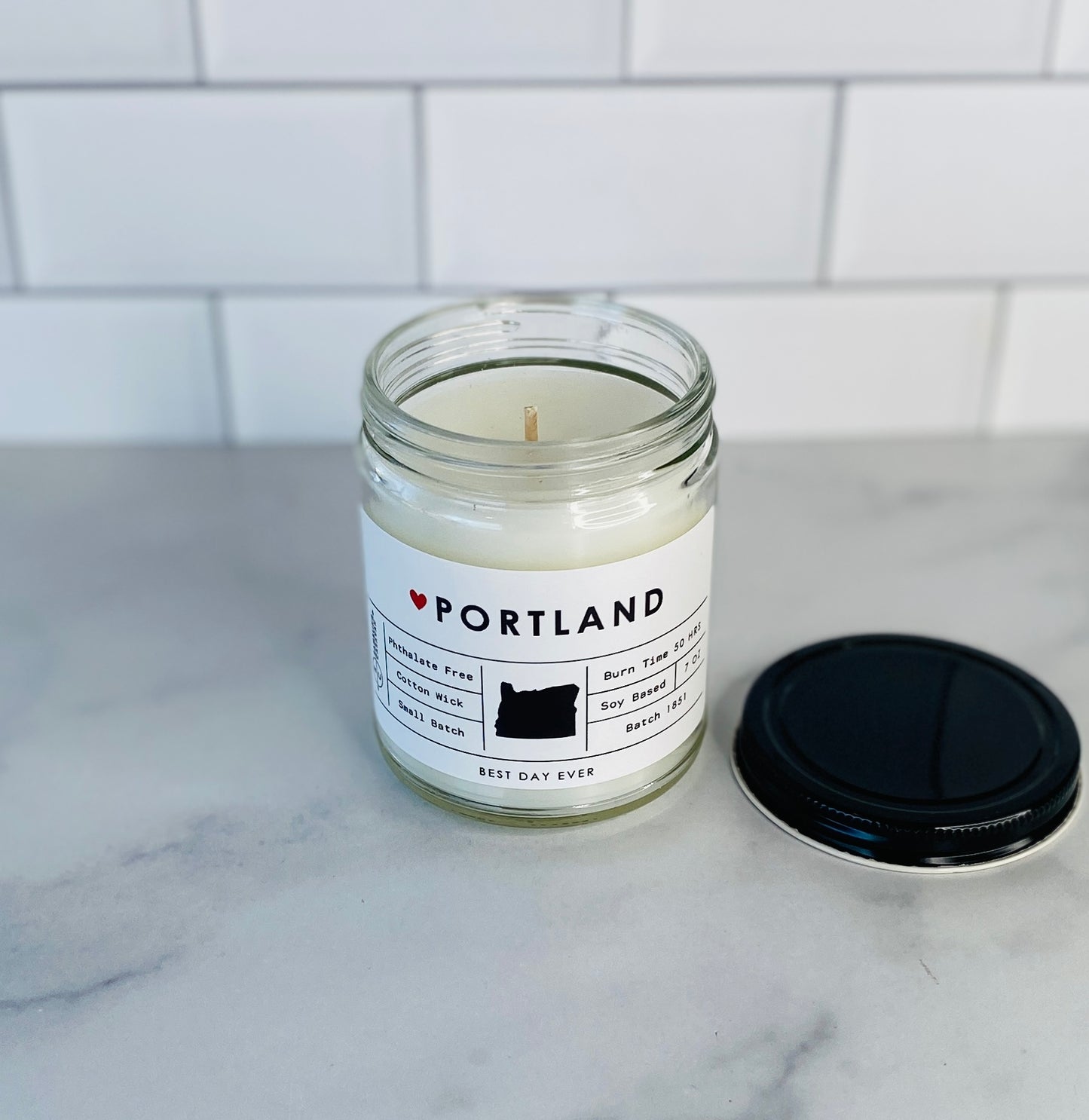Portland, OR Candle