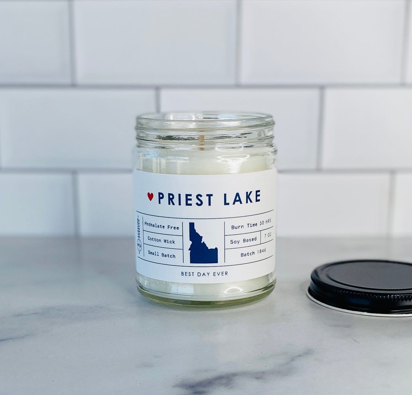 Priest Lake, ID Candle