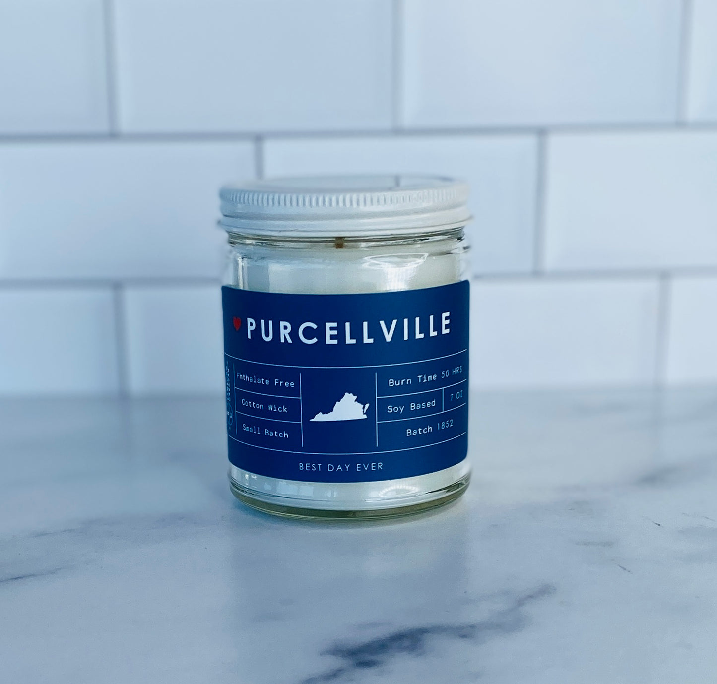 Purcellville, VA Candle